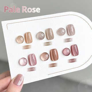 Foto 2 | Set De Esmaltes De Uñas Gaoy Jelly Pink Silver Cat Eye Con Imán - Venta Internacional.