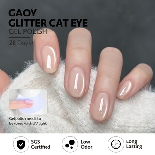 Foto 4 | Set De Esmaltes De Uñas Gaoy Cat Eye Gel Con Imán, 6 Colores, 7,3 Ml - Venta Internacional.