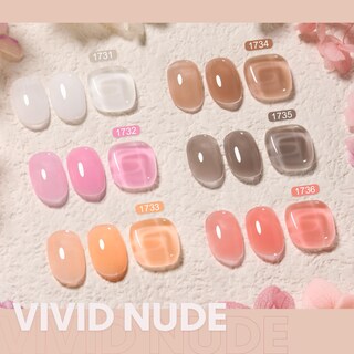 Foto 6 | Set De Gel Constructor Gaoy Para Uñas, 6 Colores, 7,3 Ml, Vivid Nude - Venta Internacional.