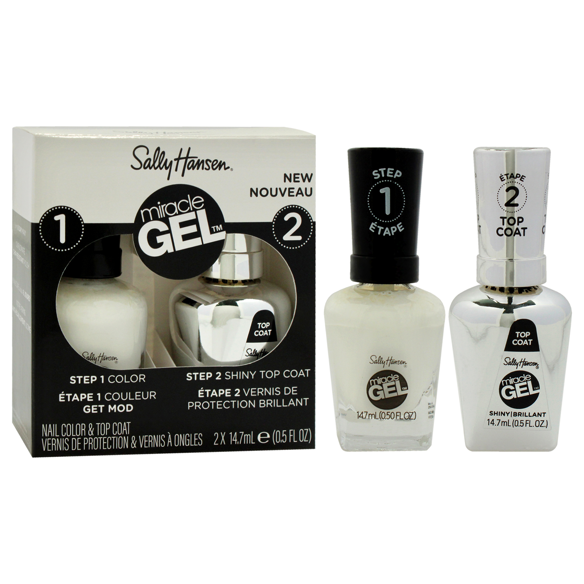 Foto 3 | Esmalte De Uñas Sally Hansen Miracle Gel 900 2 X 15 Ml - Venta Internacional.