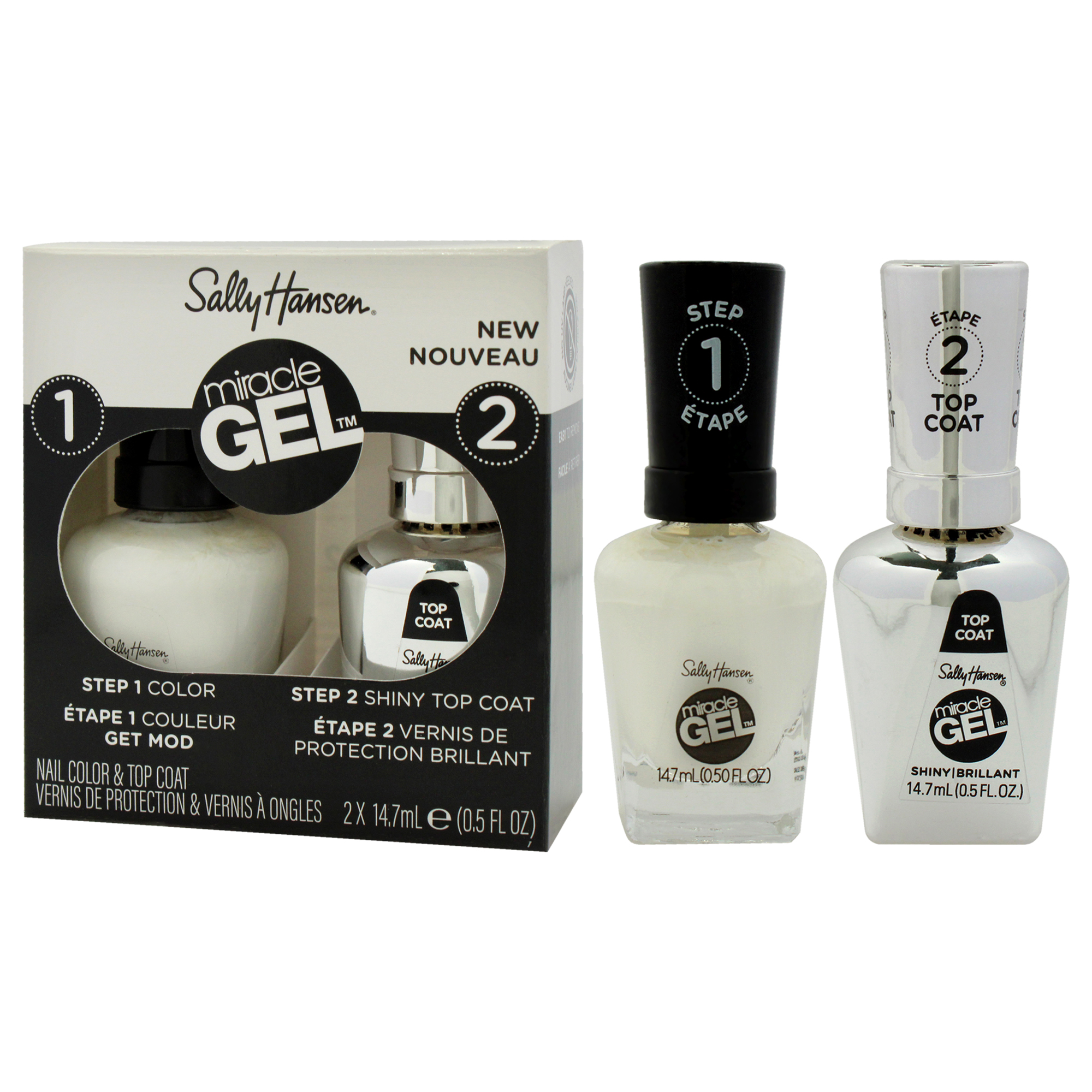Foto 4 | Esmalte De Uñas Sally Hansen Miracle Gel 900 2 X 15 Ml - Venta Internacional.