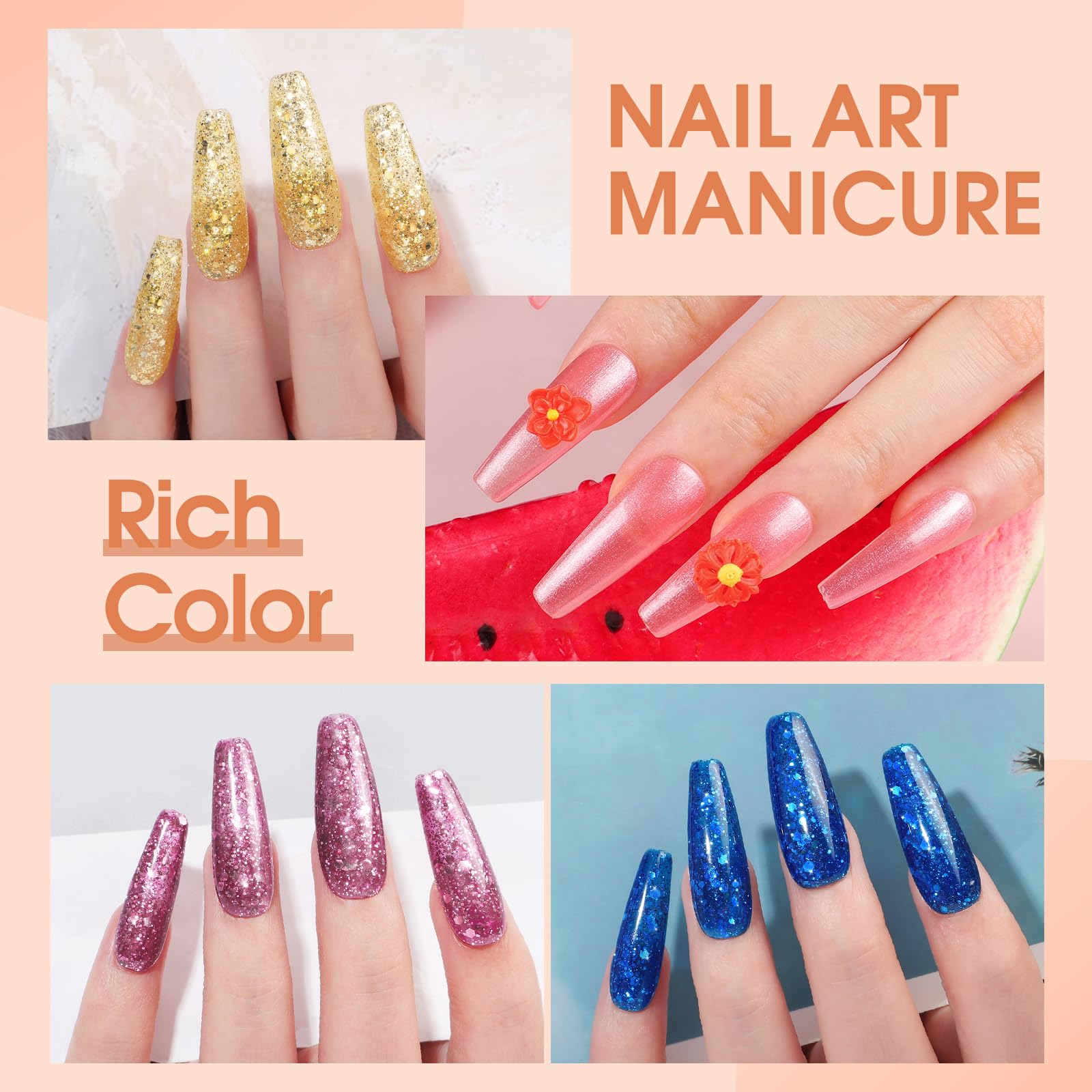 Foto 4 | Kit De Esmalte De Uñas En Gel Coscelia 35 Colores Con Luz Uv Y Taladro - Venta Internacional.