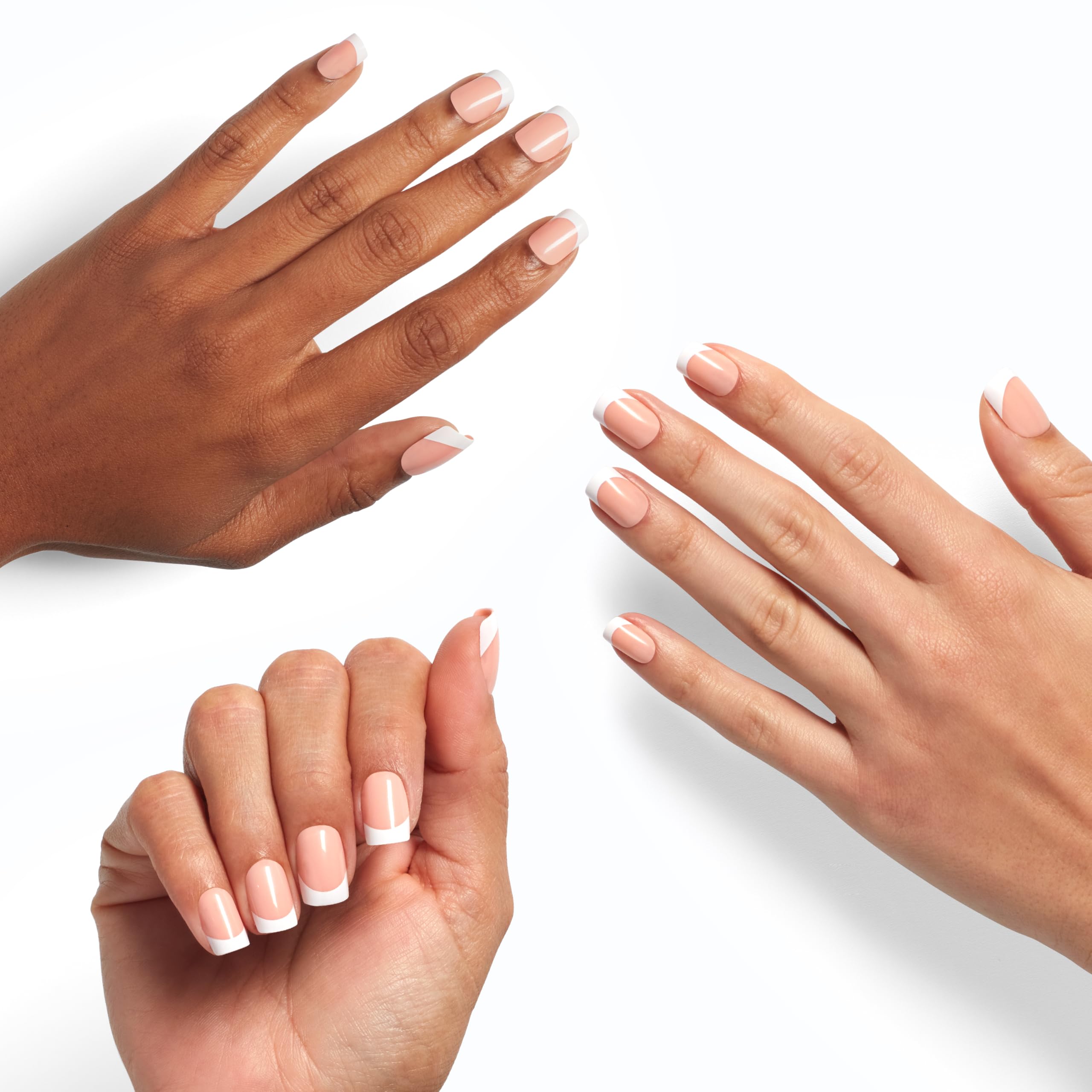 Foto 3 | Press On Nails Opi On Point Fluido En Francés Short Round - Venta Internacional.