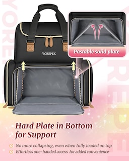 Foto 4 | Funda Organizadora Para Esmaltes De Uñas, Mochila Yorepek, Extra Grande - Venta Internacional.