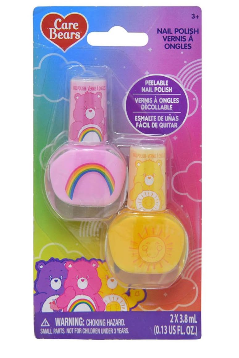 Foto 3 pulgar | Set De Esmaltes De Uñas Townley Girl Care Bears, Paquete De 2 A Base De Agua - Venta Internacional.