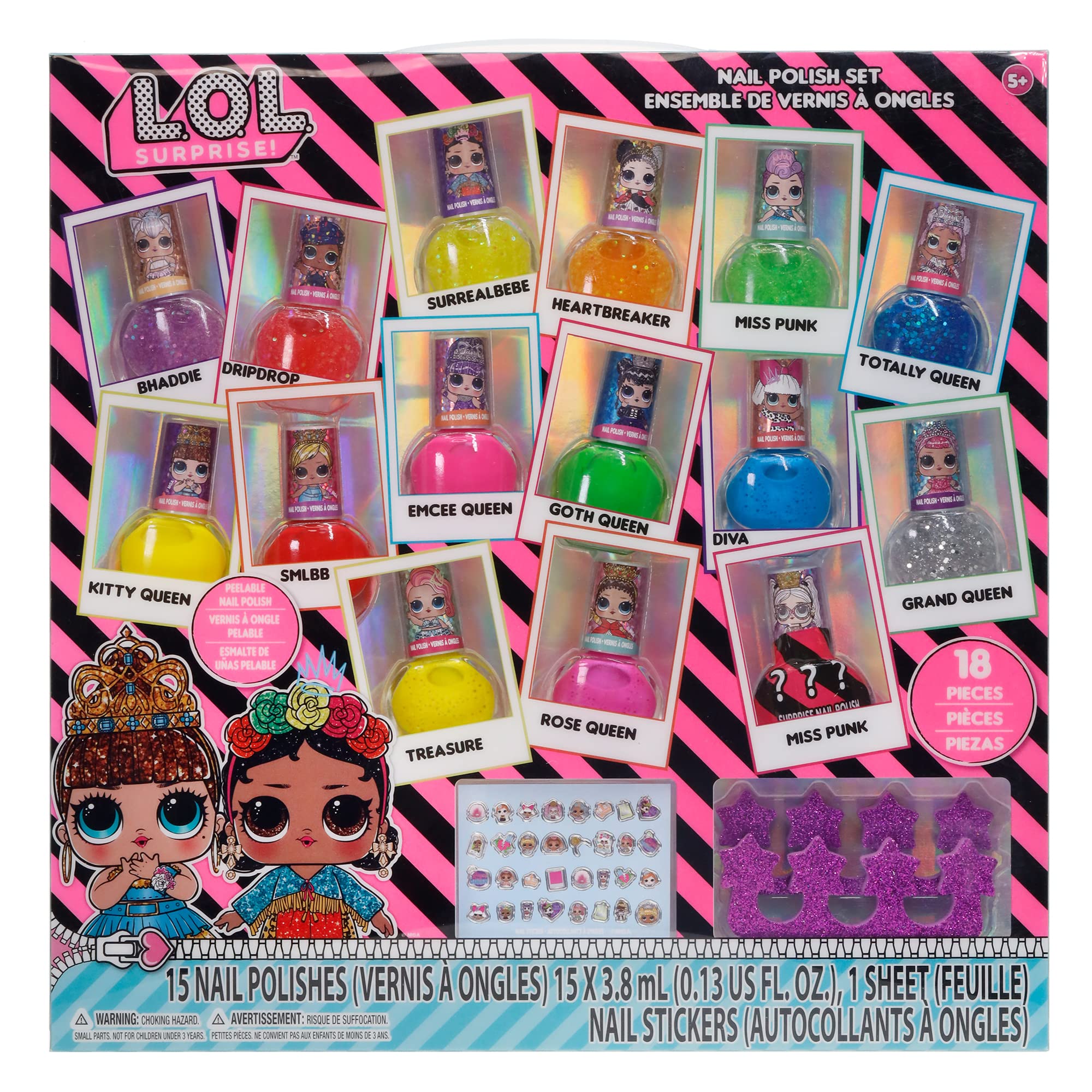 Set De Actividades Para Esmaltes De Uñas Townley Girl Lol Surprise Girl - Venta Internacional.