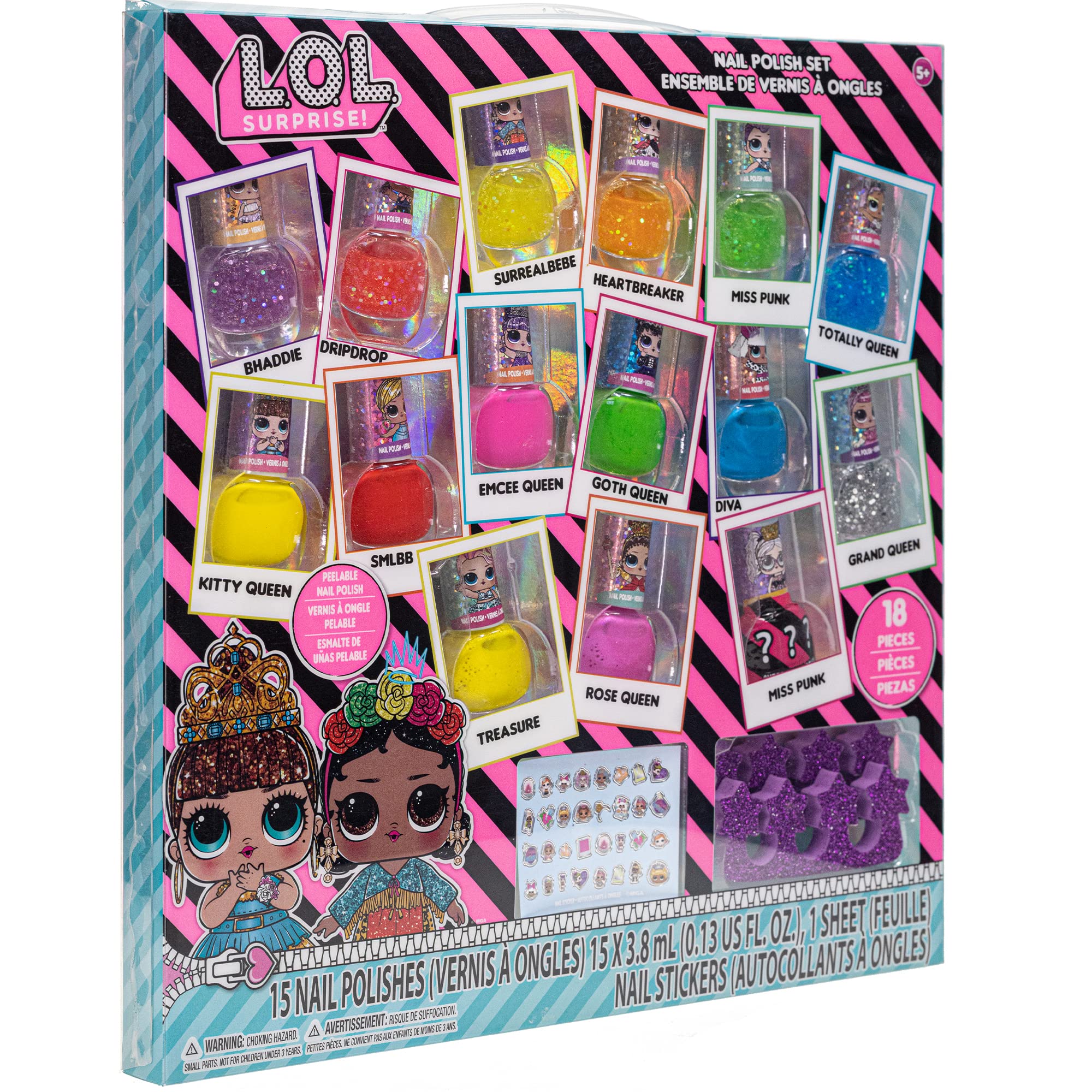 Foto 8 pulgar | Set De Actividades Para Esmaltes De Uñas Townley Girl Lol Surprise Girl - Venta Internacional.