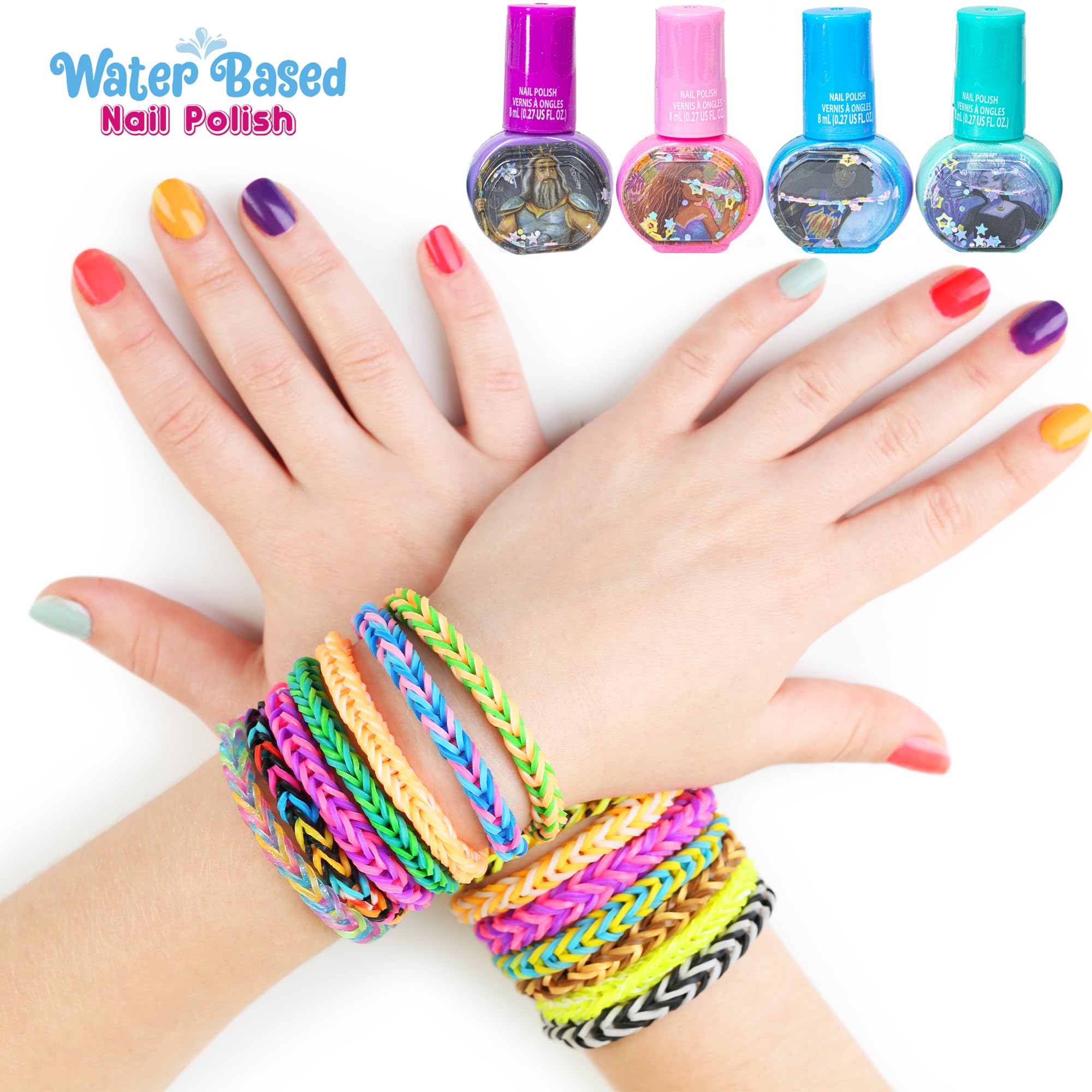 Foto 3 pulgar | Set De Esmaltes De Uñas Townley Girl Disney La Sirenita Ariel - Venta Internacional.