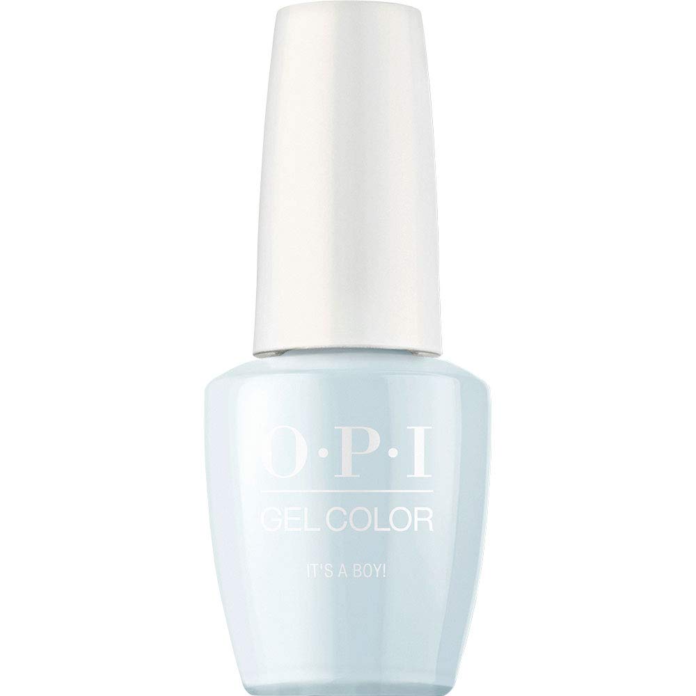 Esmalte De Uñas Opi Gelcolor ¡es Un Niño! Tonos Suaves De Color Azul De 15 Ml - Venta Internacional.