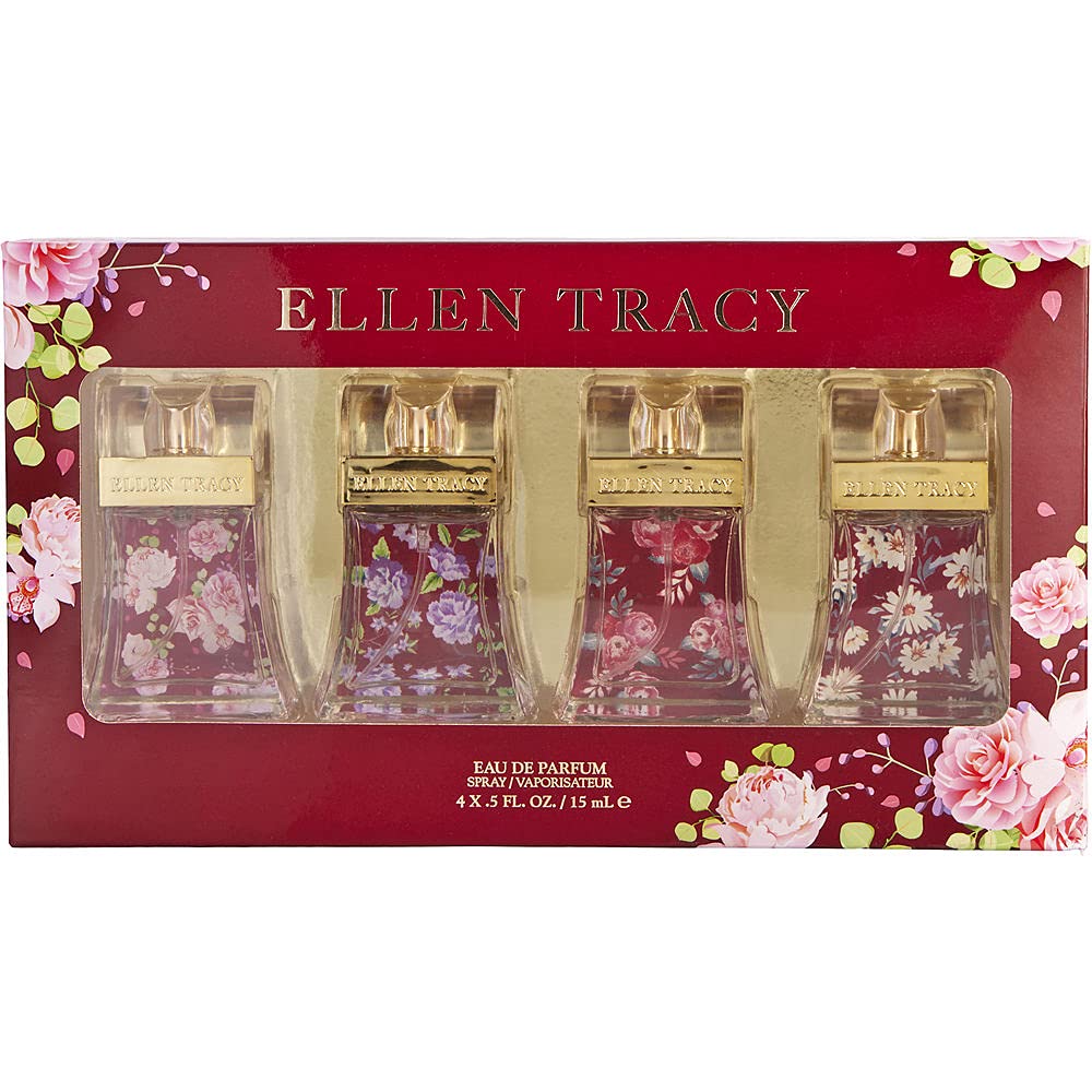 Perfume Ellen Tracy Variety, 4 Unidades, Eau De Parfum, 15 Ml, Para Mujer - Venta Internacional.