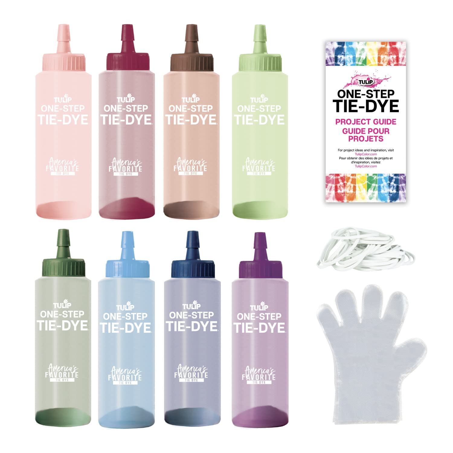Foto 3 pulgar | Kit Tie-dye Tulip One-step Desert Colors, 8 Colores, 225 Ml - Venta Internacional.