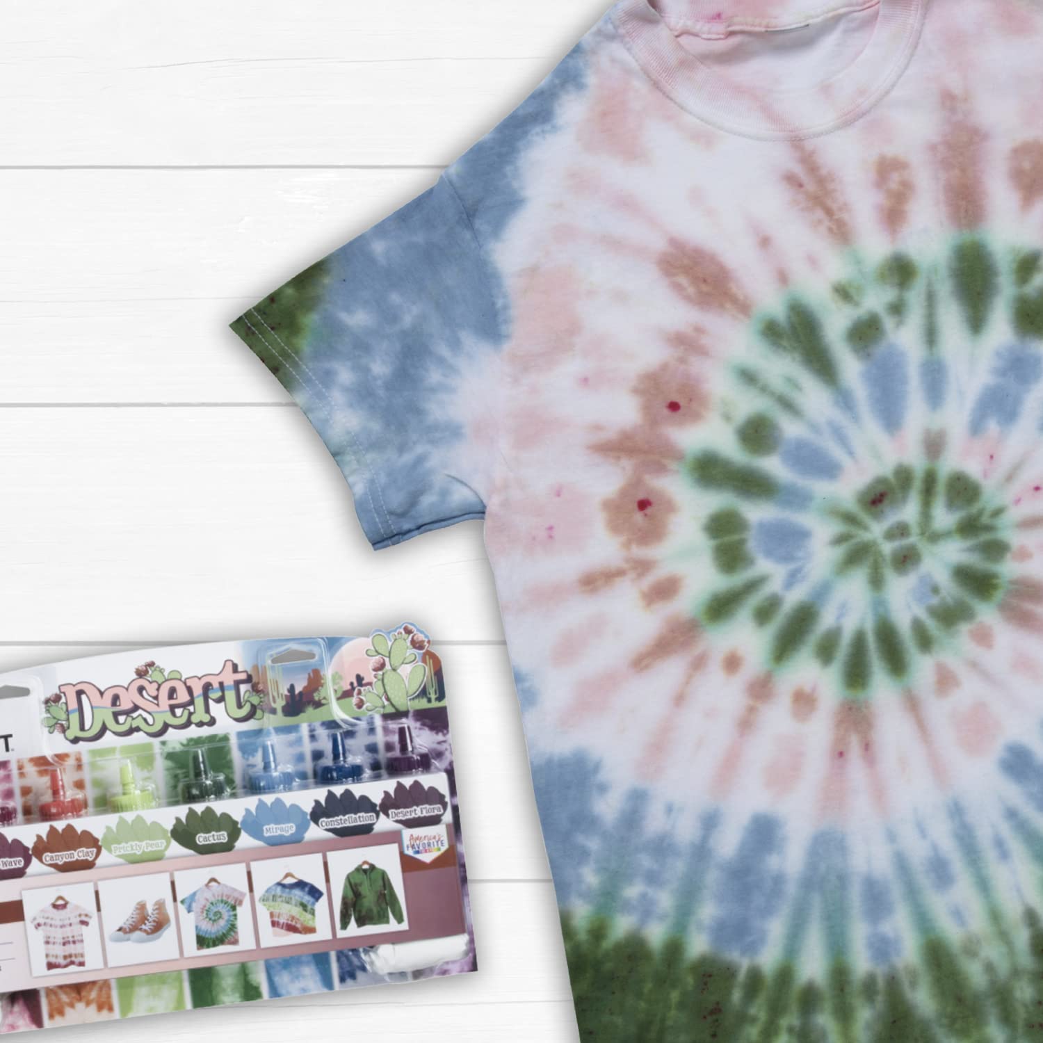 Foto 6 pulgar | Kit Tie-dye Tulip One-step Desert Colors, 8 Colores, 225 Ml - Venta Internacional.