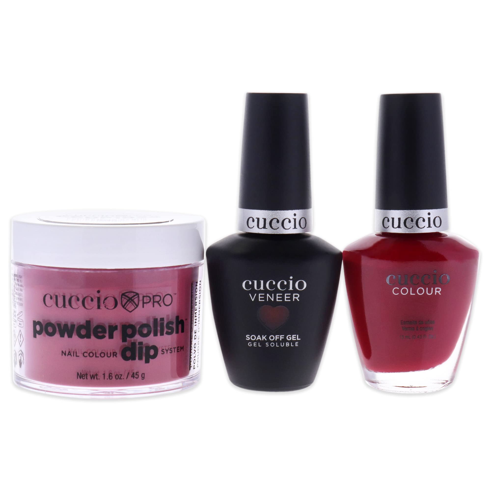 Foto 3 pulgar | Kit De Baño Para Uñas Cuccio Colour Matchmakers Plus Red Eye Shanghai - Venta Internacional.