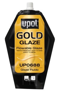 Foto 1 | Pintura De Esmalte Fluido U-pol Products 0688 Gold Glaze 440 Ml - Venta Internacional.