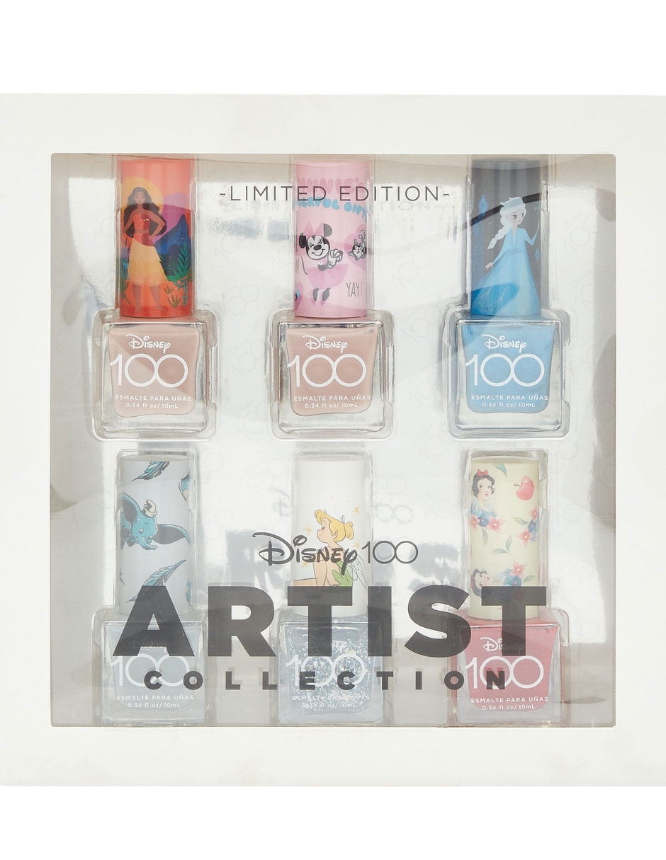 Foto 1 | Esmaltes Para Uñas Republic Cosmetics Disney – Set De 6 Piezas Inspirado En Princesas. Colores Brillantes Y D