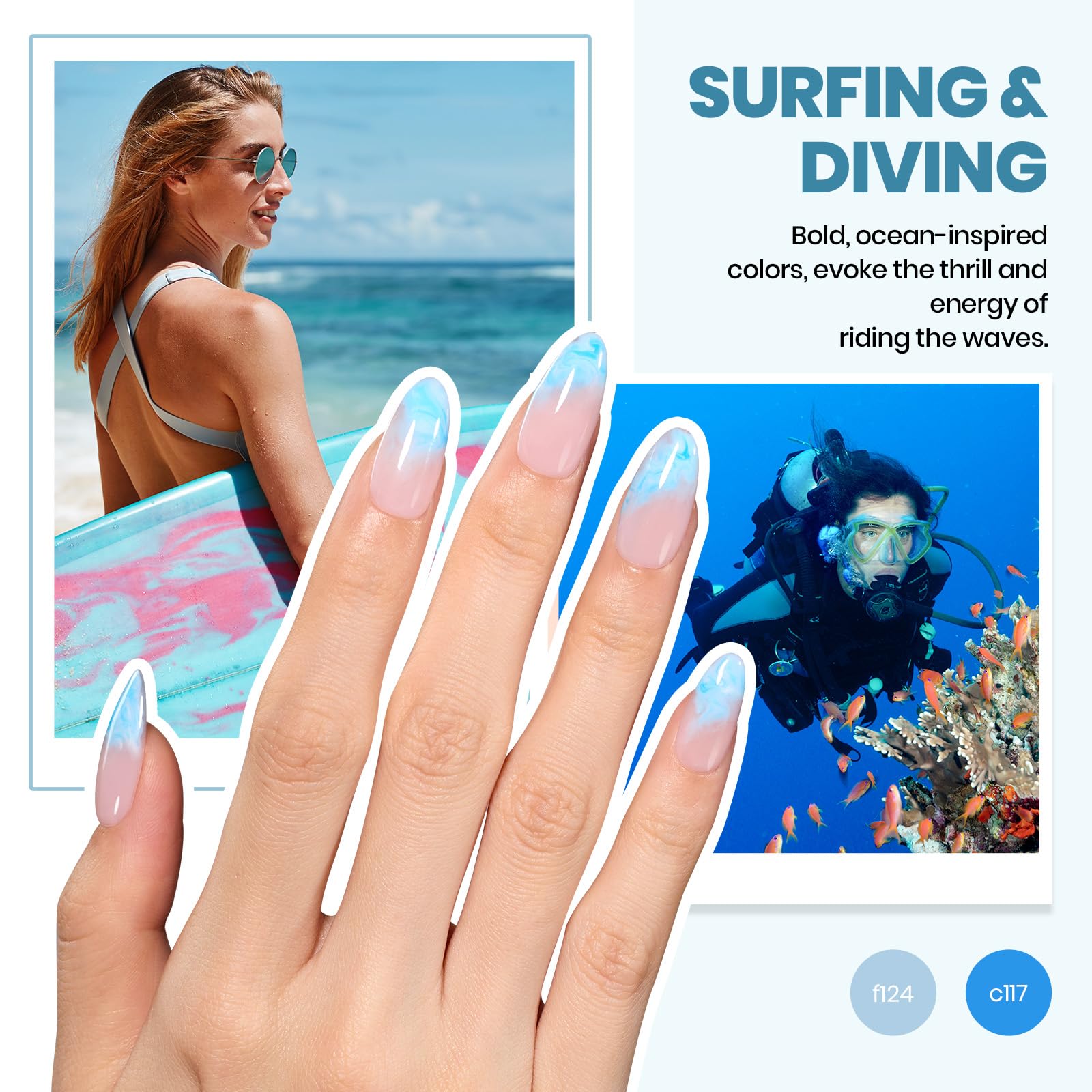 Foto 6 pulgar | Kit De Esmaltes De Uñas En Gel Beetles Winter Con Luz Uv, 37 Unidades, 25 Colores - Venta Internacional.