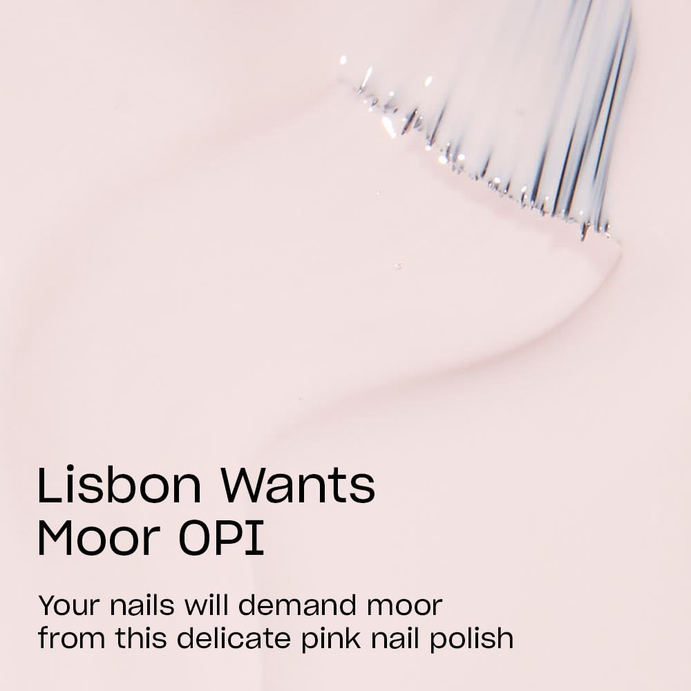 Foto 4 pulgar | Esmalte De Uñas Opi Lisbon Wants Moor Opi Soft Pink Crème - Venta Internacional.