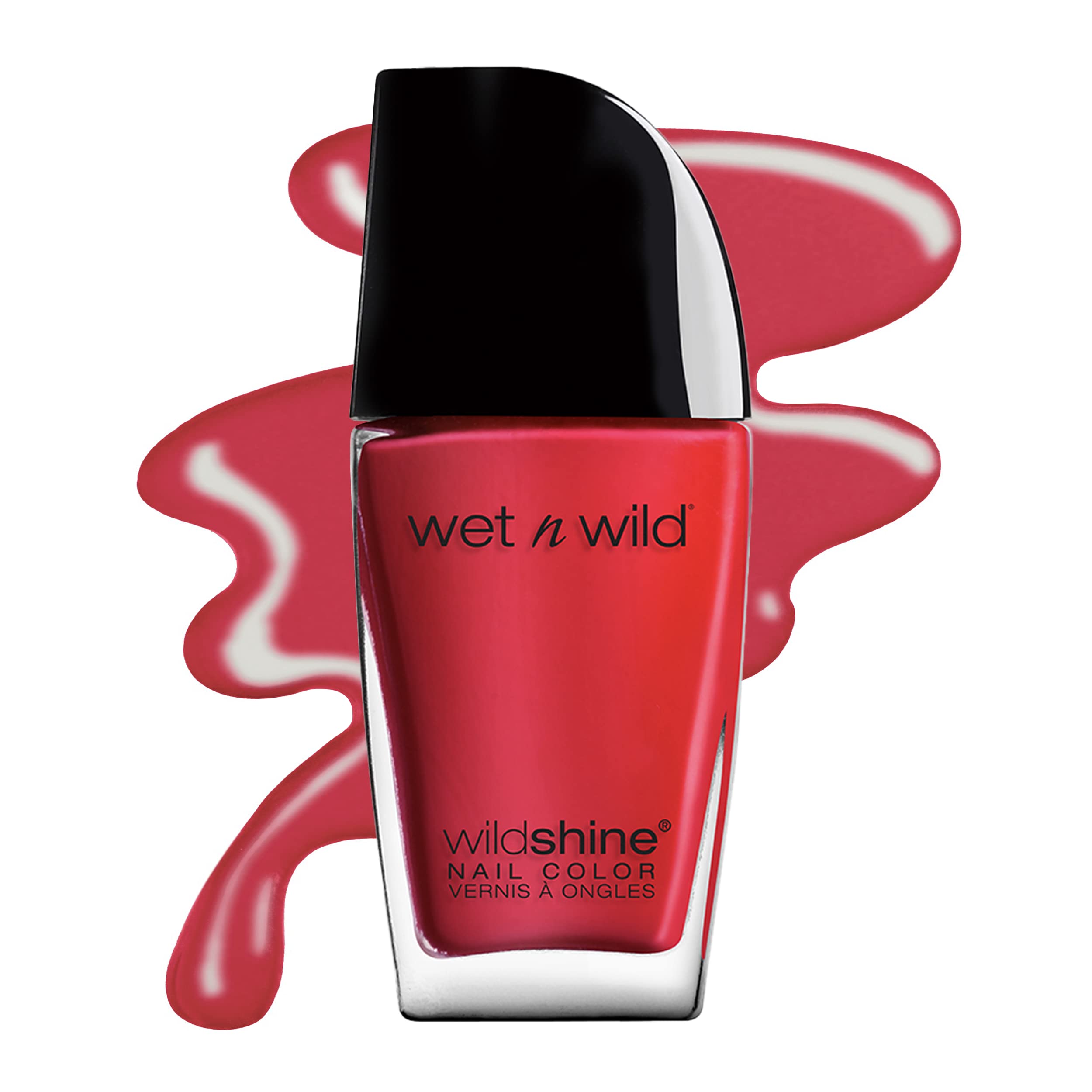 Foto 2 pulgar | Esmalte De Uñas Wet N Wild Wild Shine Red Uail Color - Venta Internacional.