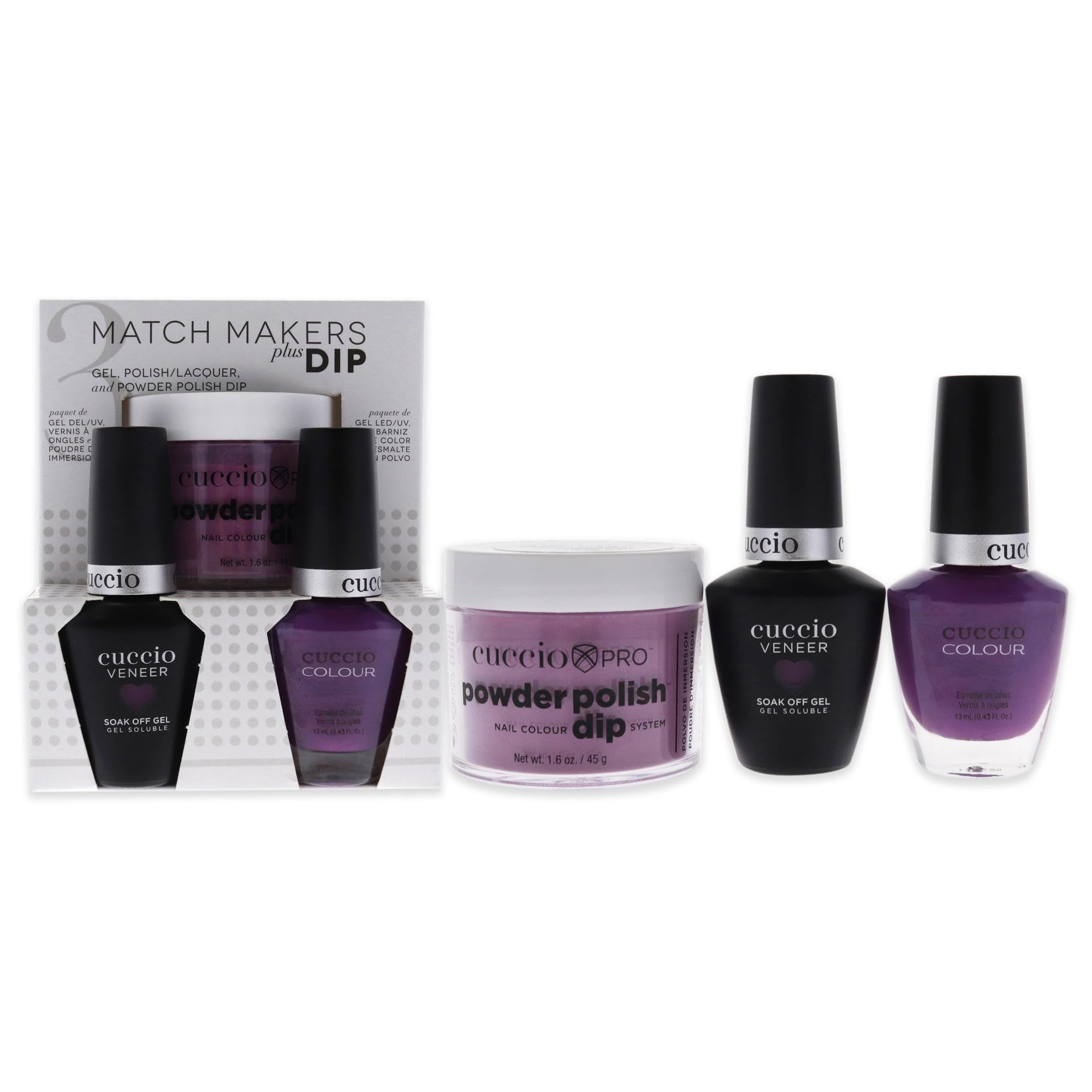 Foto 1 | Kit De Baño Para Uñas Cuccio Colour Matchmakers Plus Mercury Rising - Venta Internacional.