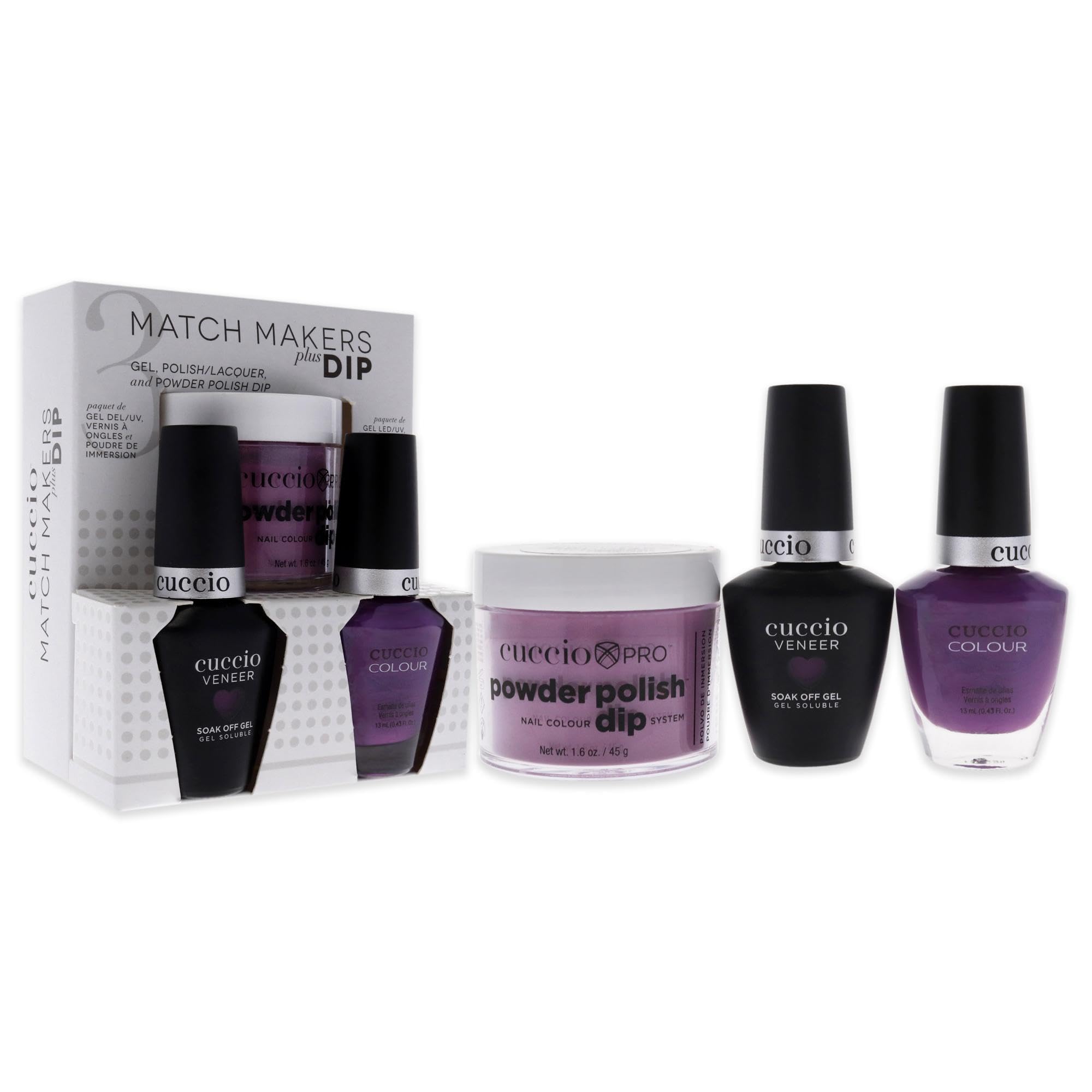 Foto 4 pulgar | Kit De Baño Para Uñas Cuccio Colour Matchmakers Plus Mercury Rising - Venta Internacional.