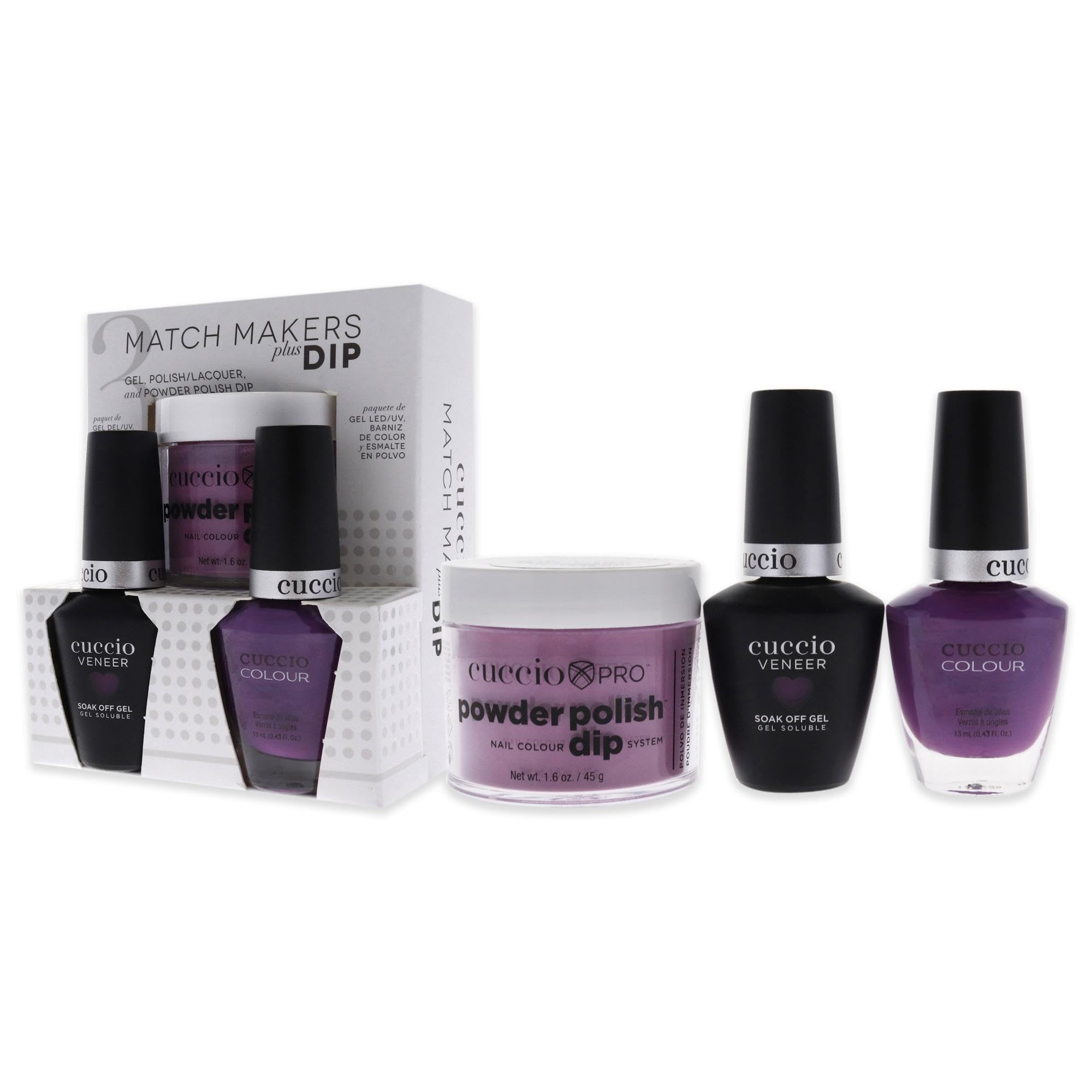 Foto 5 pulgar | Kit De Baño Para Uñas Cuccio Colour Matchmakers Plus Mercury Rising - Venta Internacional.