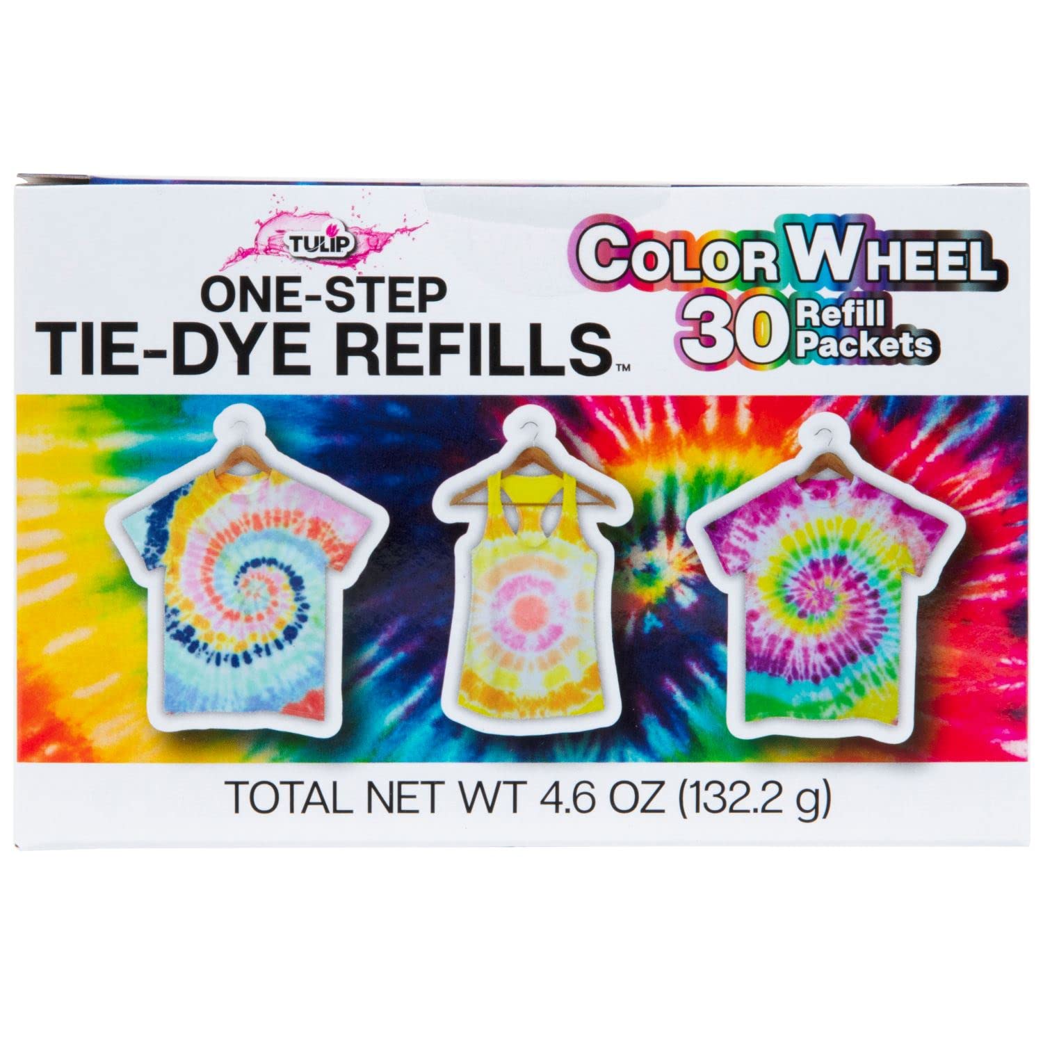 Foto 1 | Recambios Permanentes Tie-dye Tulip One-step Color Wheel, Paquete De 30 - Venta Internacional.