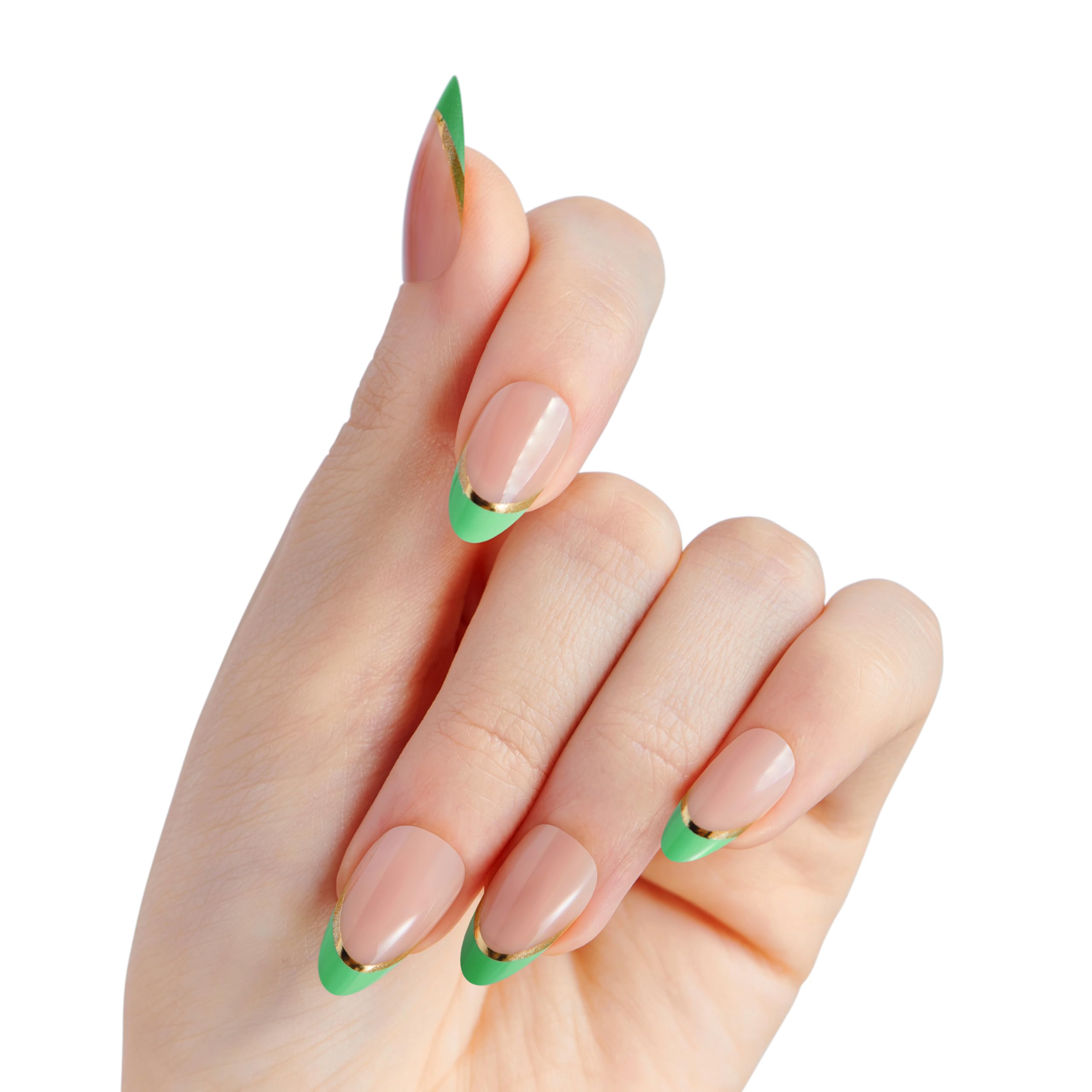 Foto 7 pulgar | Presiona Nails Kiss Wicked X Kiss «¡emocionante!» Almo Verde - Venta Internacional.