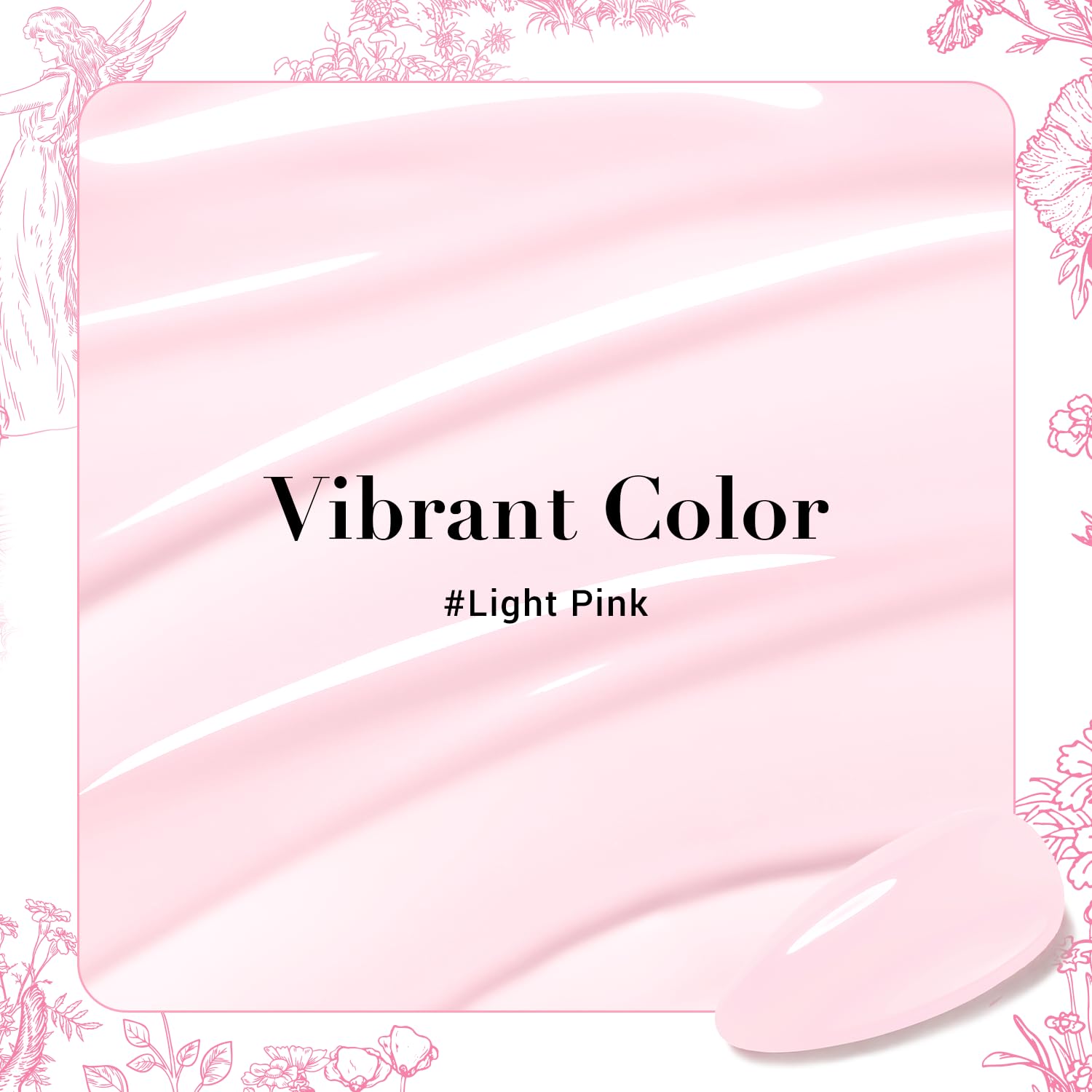 Foto 4 pulgar | Set De Esmaltes De Uñas Azurebeauty Pink Vegan Light/pale 10 Ml X2 - Venta Internacional.