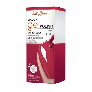Foto 2 | Esmalte De Uñas Sally Hansen Salon Gel Red My Lips, 4 Ml - Venta Internacional.
