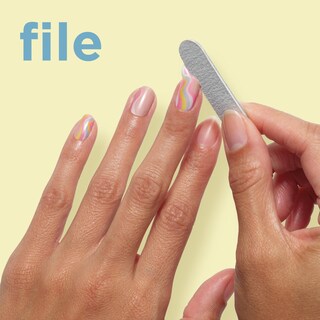 Foto 4 | Tiras De Uñas Sally Hansen Salon Effects Call Of Blue-ty - Venta Internacional.