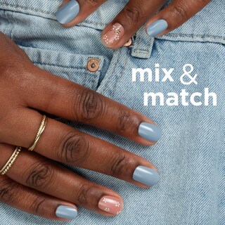 Foto 5 | Tiras De Uñas Sally Hansen Salon Effects Call Of Blue-ty - Venta Internacional.