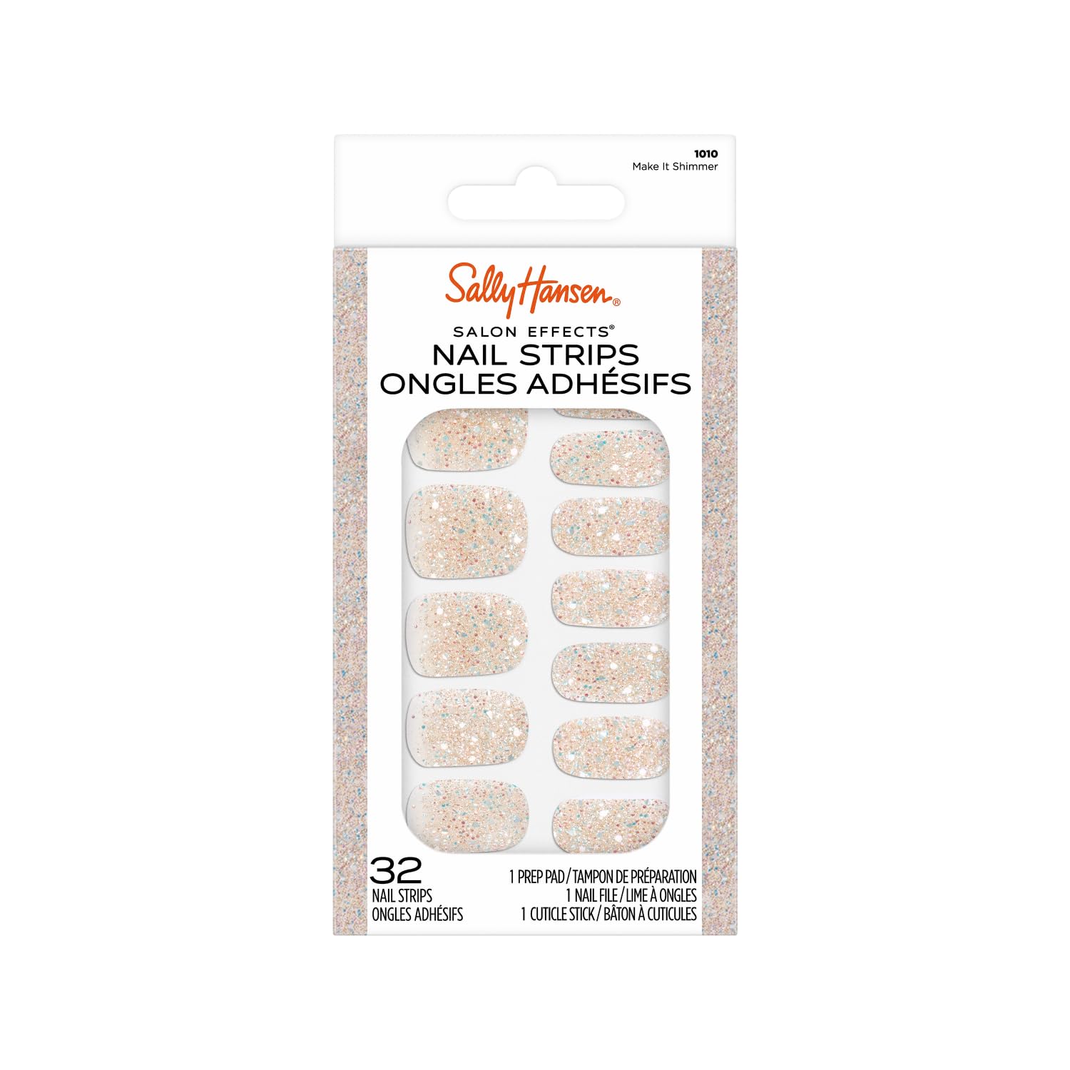 Foto 1 | Las Tiras De Uñas Sally Hansen Salon Effects Hacen Que Brille - Venta Internacional.