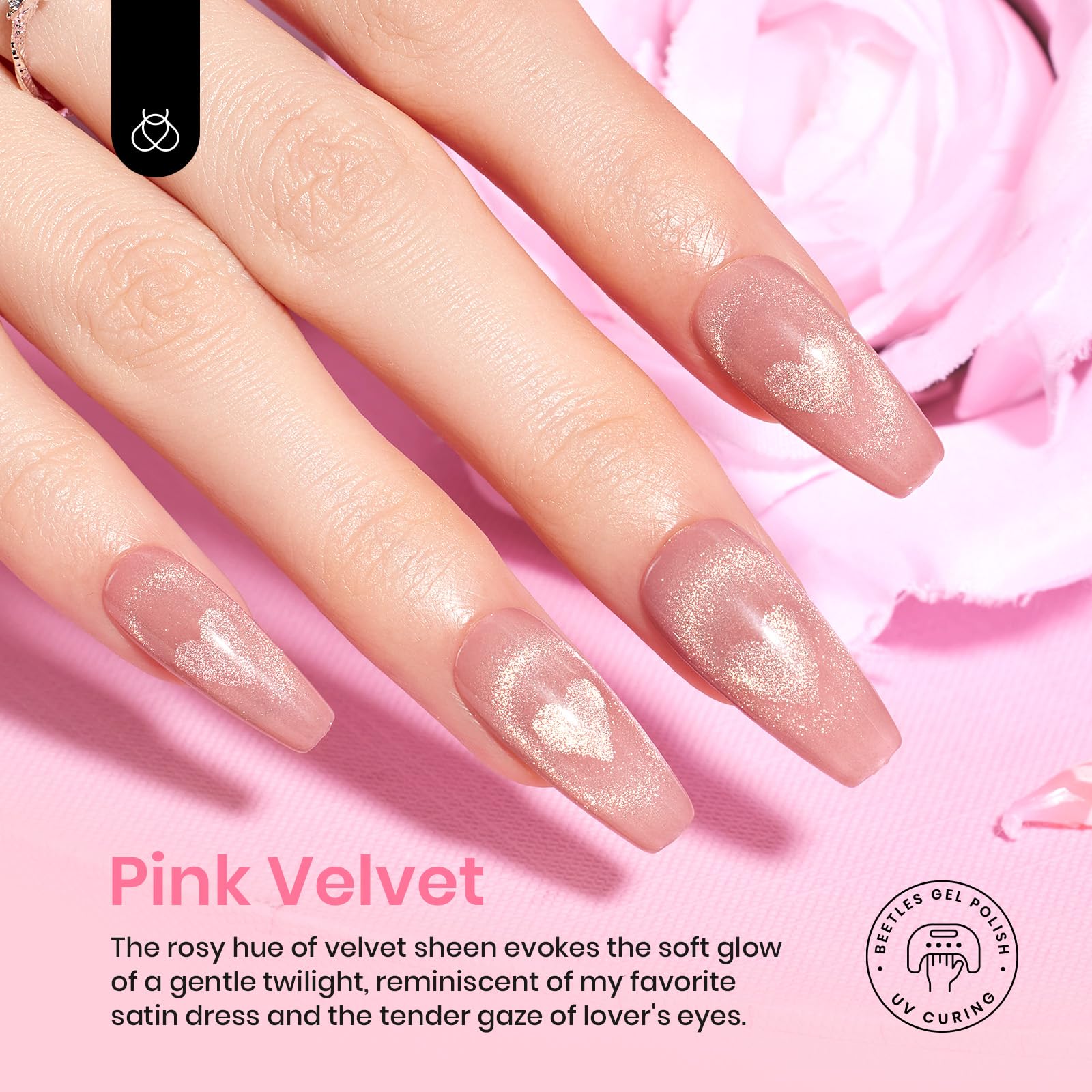 Foto 4 pulgar | Esmalte De Uñas Beetles Cat Eye Gel, 6 Colores, 7,5 Ml, Set De Regalo - Venta Internacional.