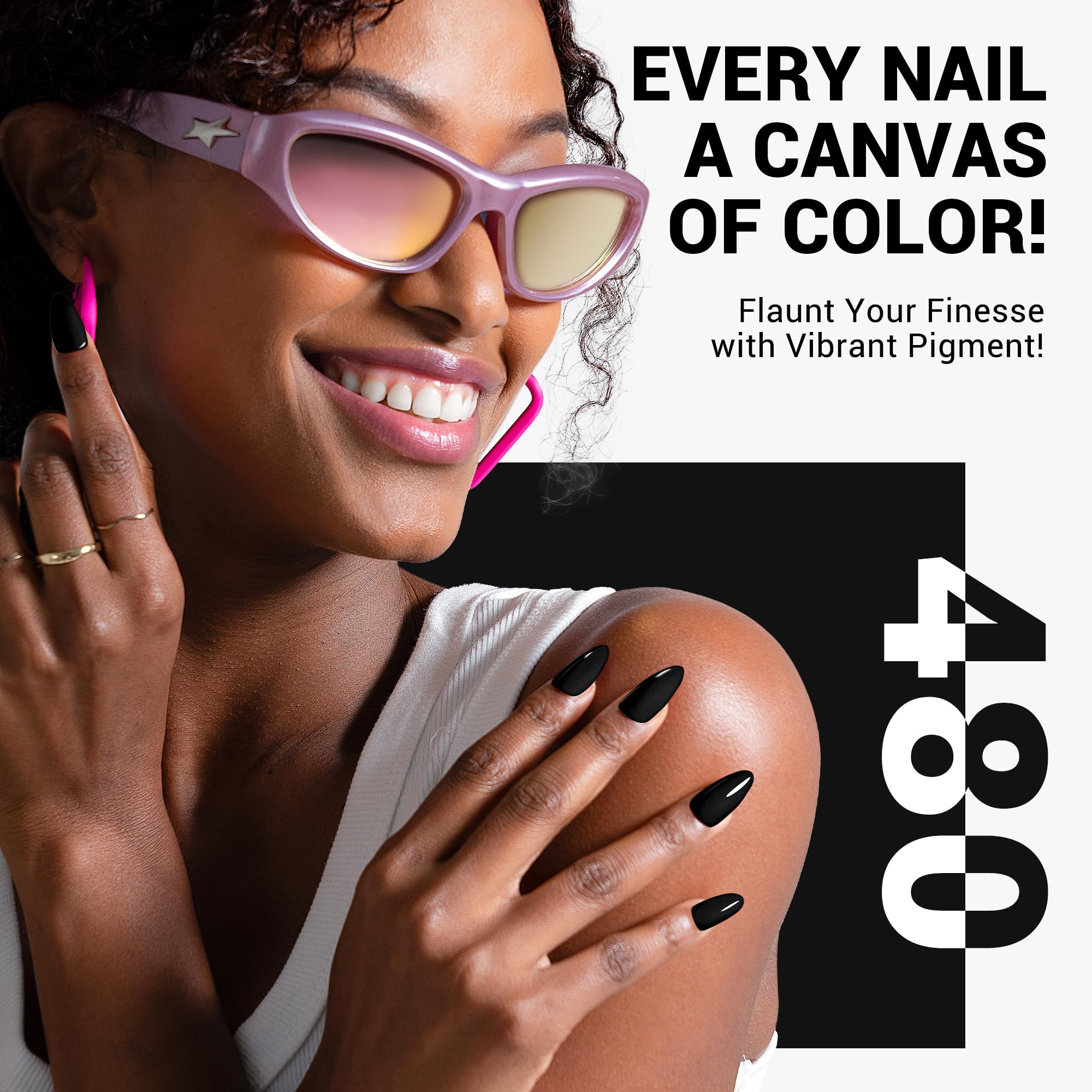 Foto 4 pulgar | Esmalte De Uñas En Gel Melodysusie Black Abyss Color 15 Ml Uv/led - Venta Internacional.