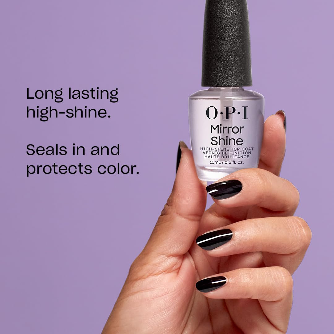 Foto 4 pulgar | Esmalte De Uñas Top Coat Opi Mirror Shine Brilliant & Glossy - Venta Internacional.