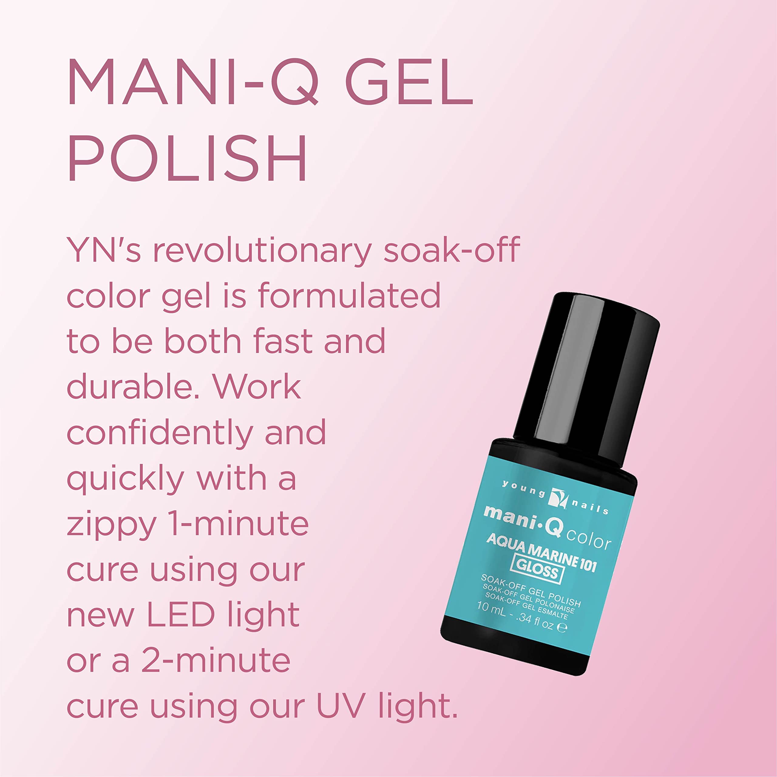 Foto 3 pulgar | Esmalte En Gel Young Nails Mani-q Para Uñas Naturales O Artificiales - Venta Internacional.