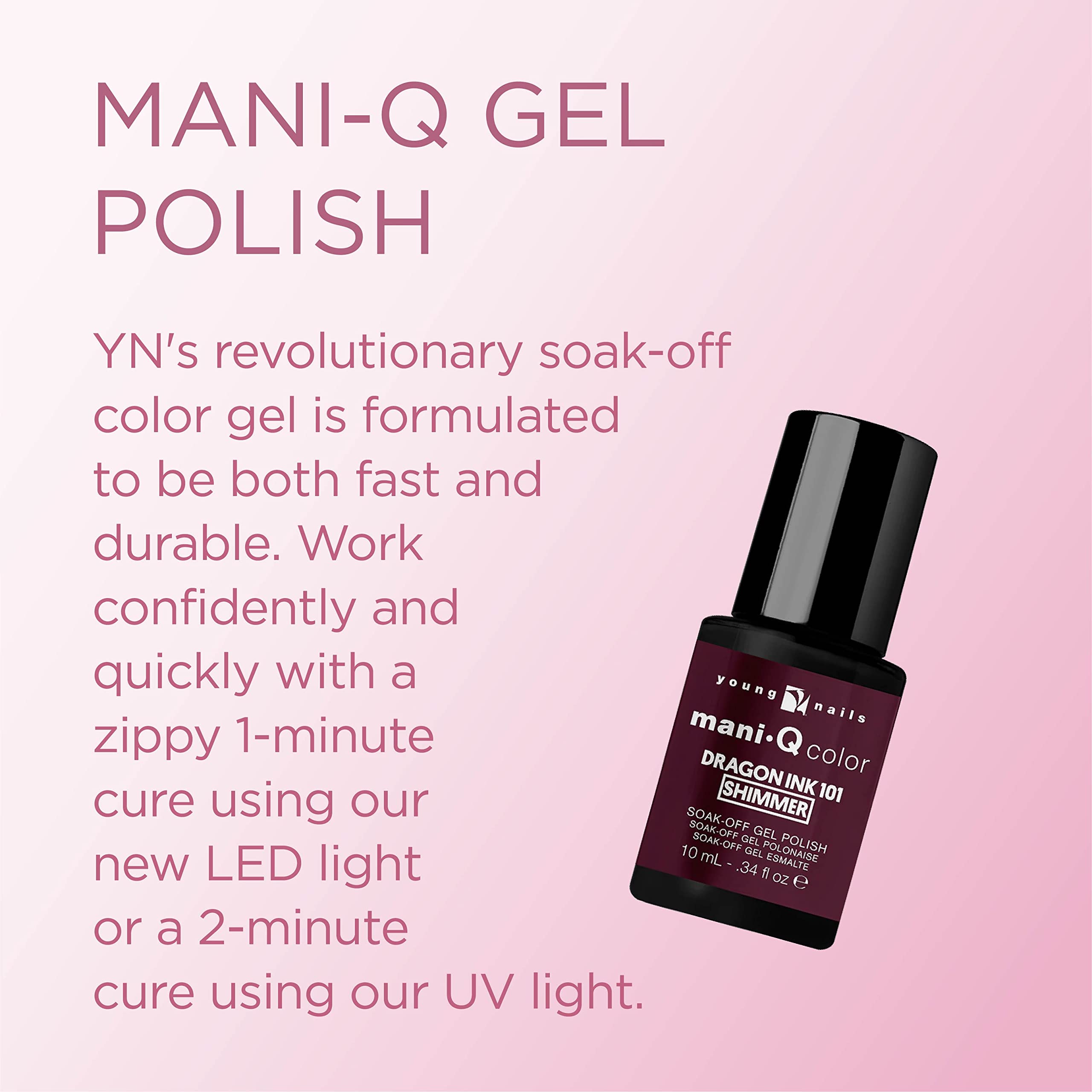 Foto 3 pulgar | Esmalte En Gel Young Nails Mani-q Para Uñas Naturales O Artificiales - Venta Internacional.