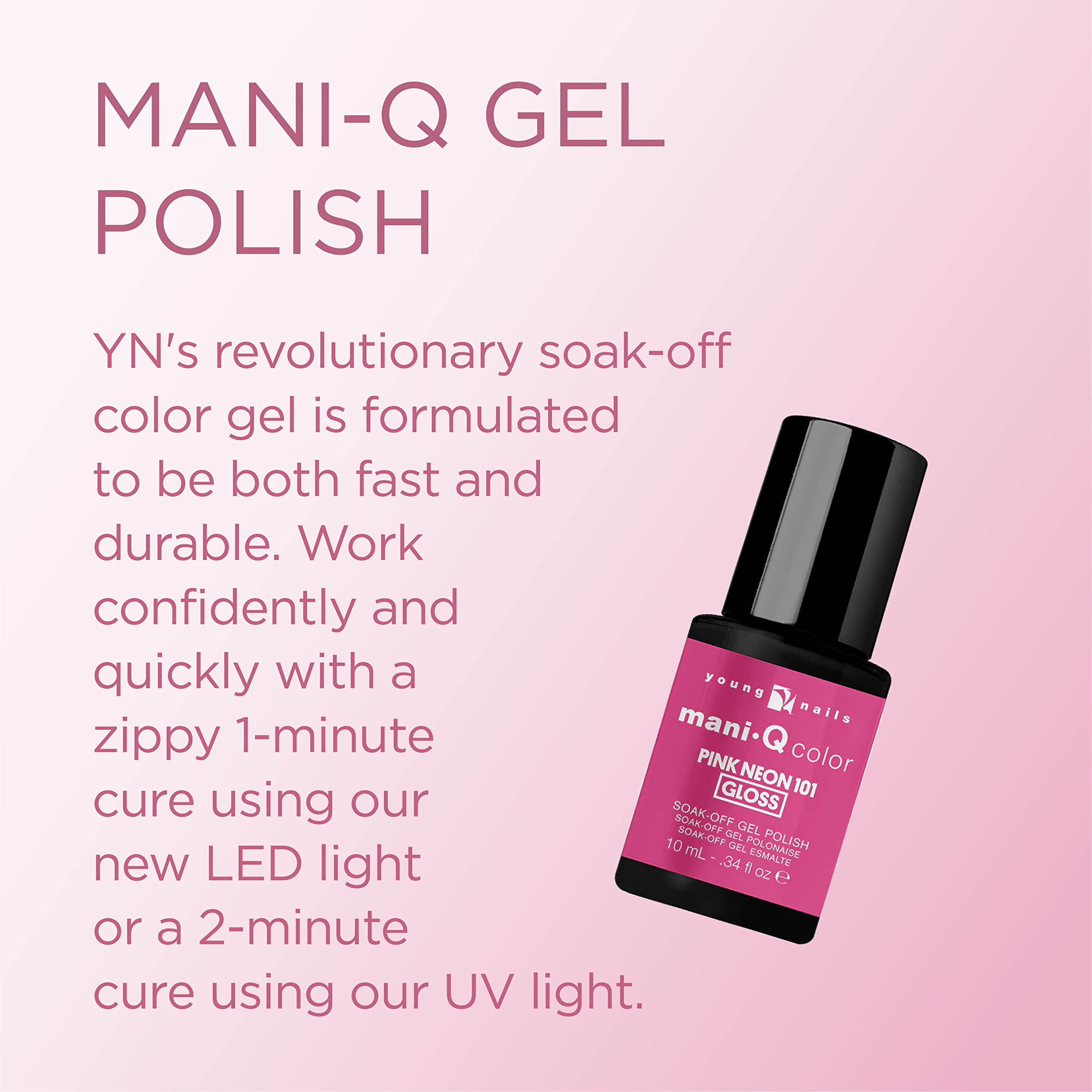 Foto 3 pulgar | Esmalte En Gel Young Nails Mani-q Para Uñas Naturales O Artificiales - Venta Internacional.
