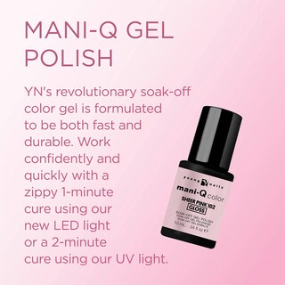 Foto 2 | Esmalte En Gel Young Nails Mani-q Para Uñas Naturales/artificiales, 10 Ml - Venta Internacional.