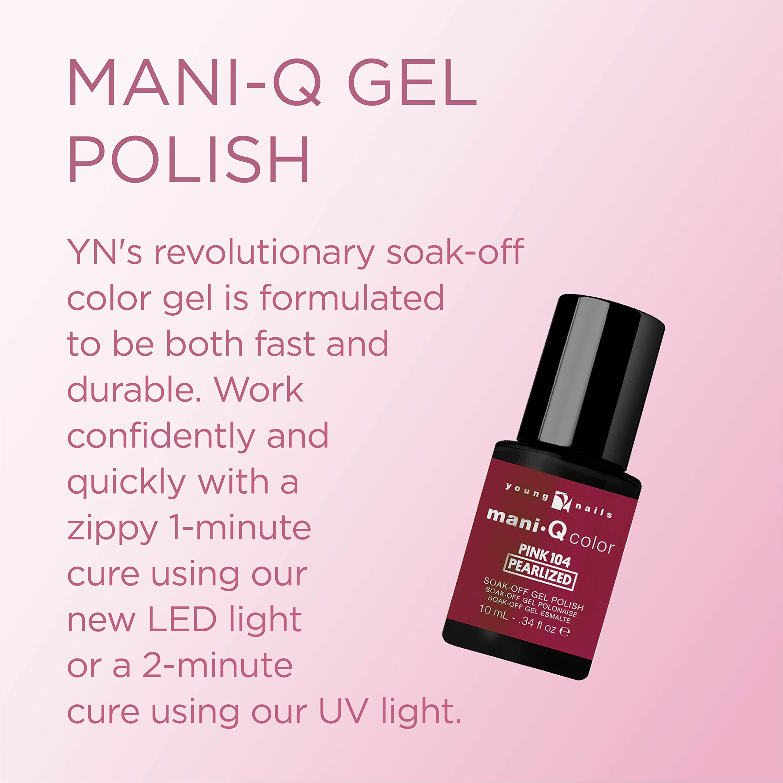 Foto 3 pulgar | Esmalte De Uñas En Gel Young Nails Mani-q Para Uñas Naturales/artificiales - Venta Internacional.