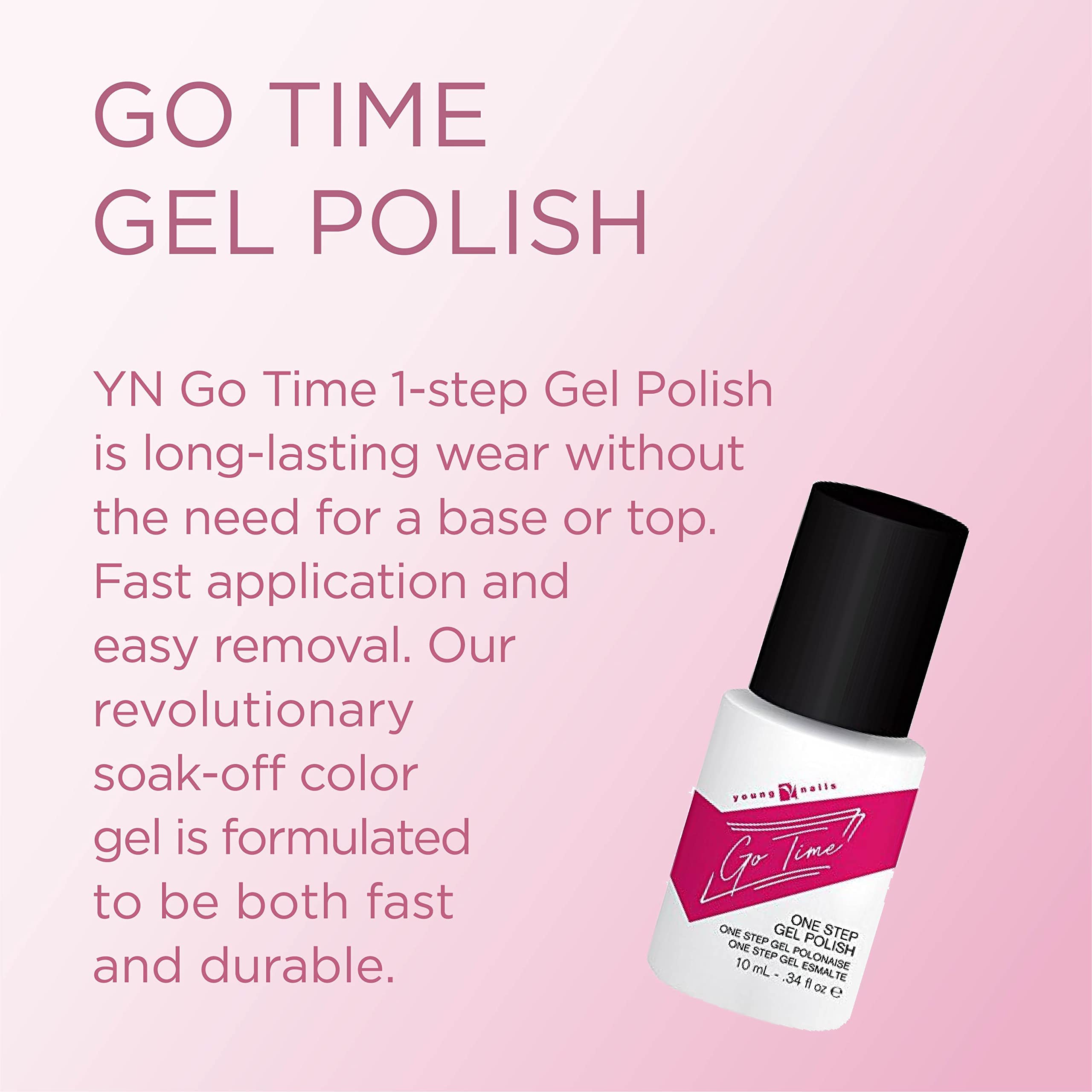 Foto 3 pulgar | Esmalte En Gel Young Nails Go Time She's A Pistol Uv/led, 10 Ml - Venta Internacional.