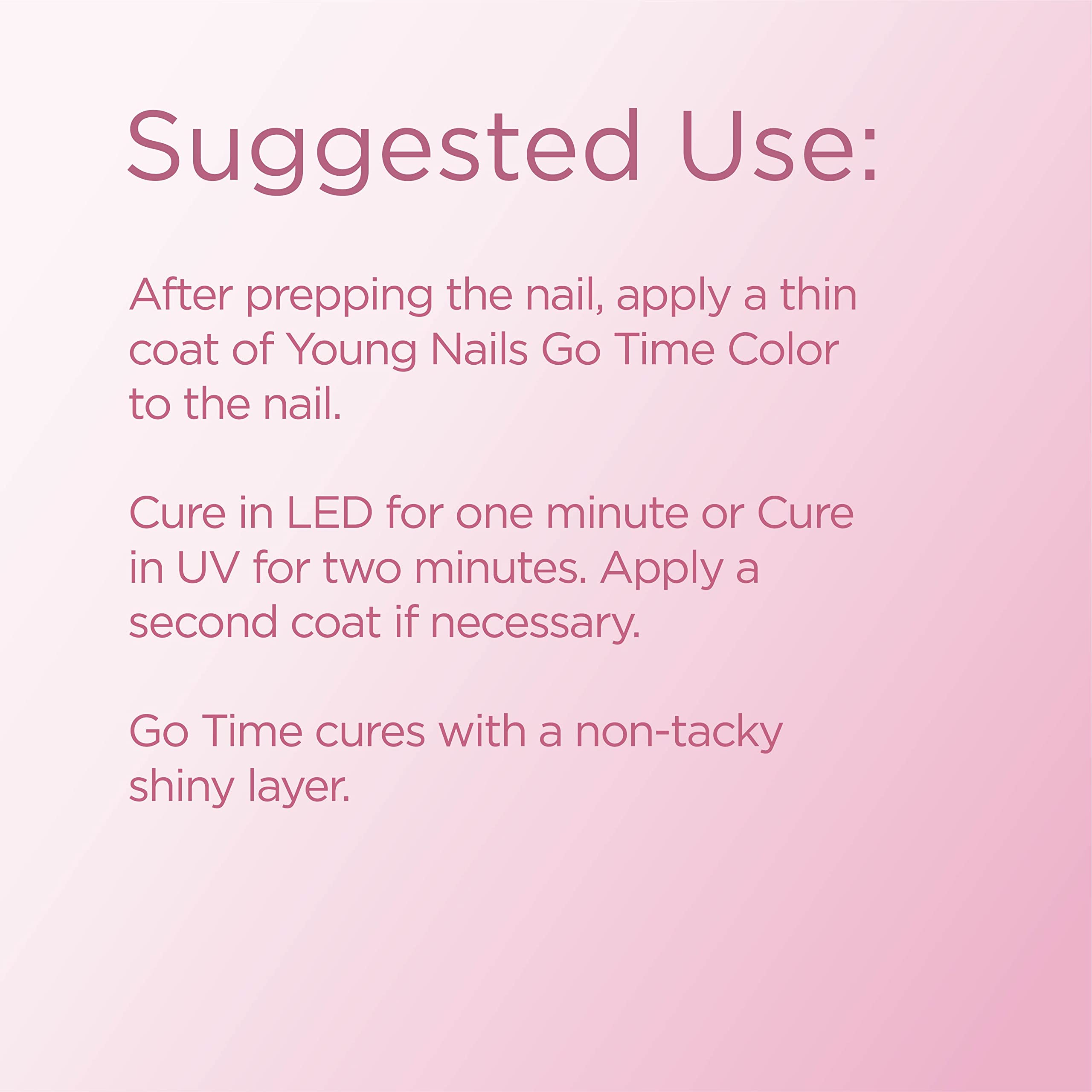 Foto 5 pulgar | Esmalte En Gel Young Nails Go Time She's A Pistol Uv/led, 10 Ml - Venta Internacional.