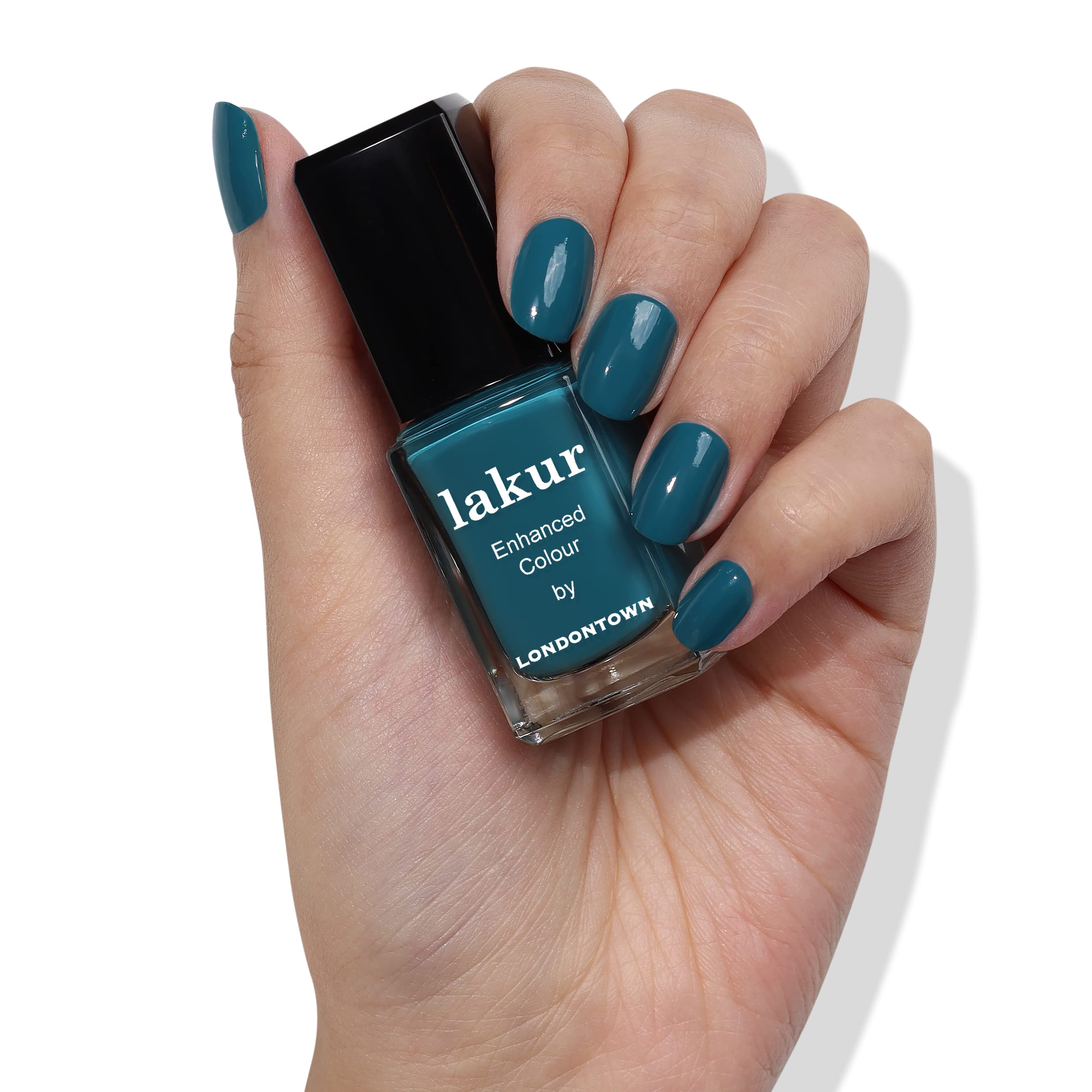 Foto 3 pulgar | Esmalte De Uñas Londontown Peacock Teal Glossy 1.18l Vegan - Venta Internacional.