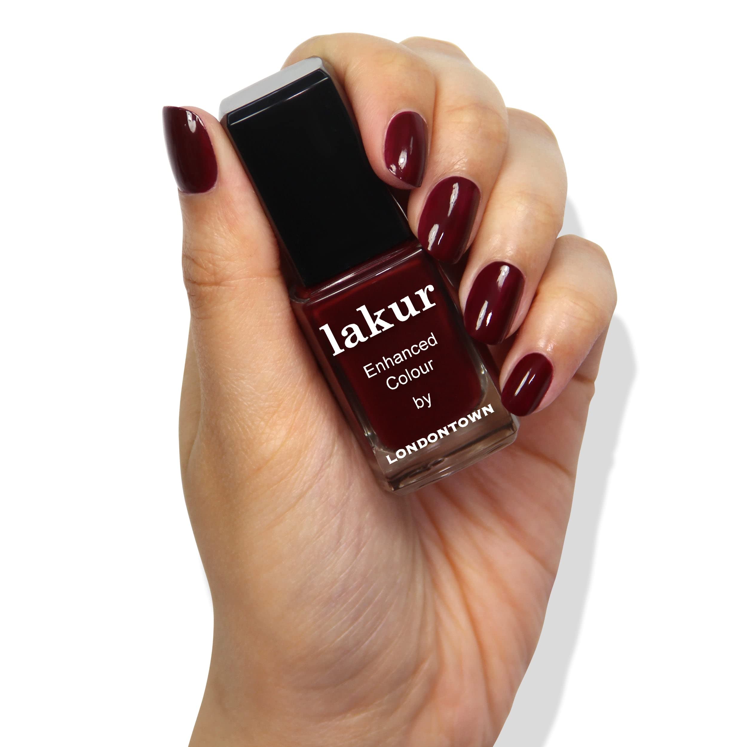 Foto 5 pulgar | Esmalte De Uñas Londontown Elderberry Lakur Blackened Purple 1.18l - Venta Internacional.