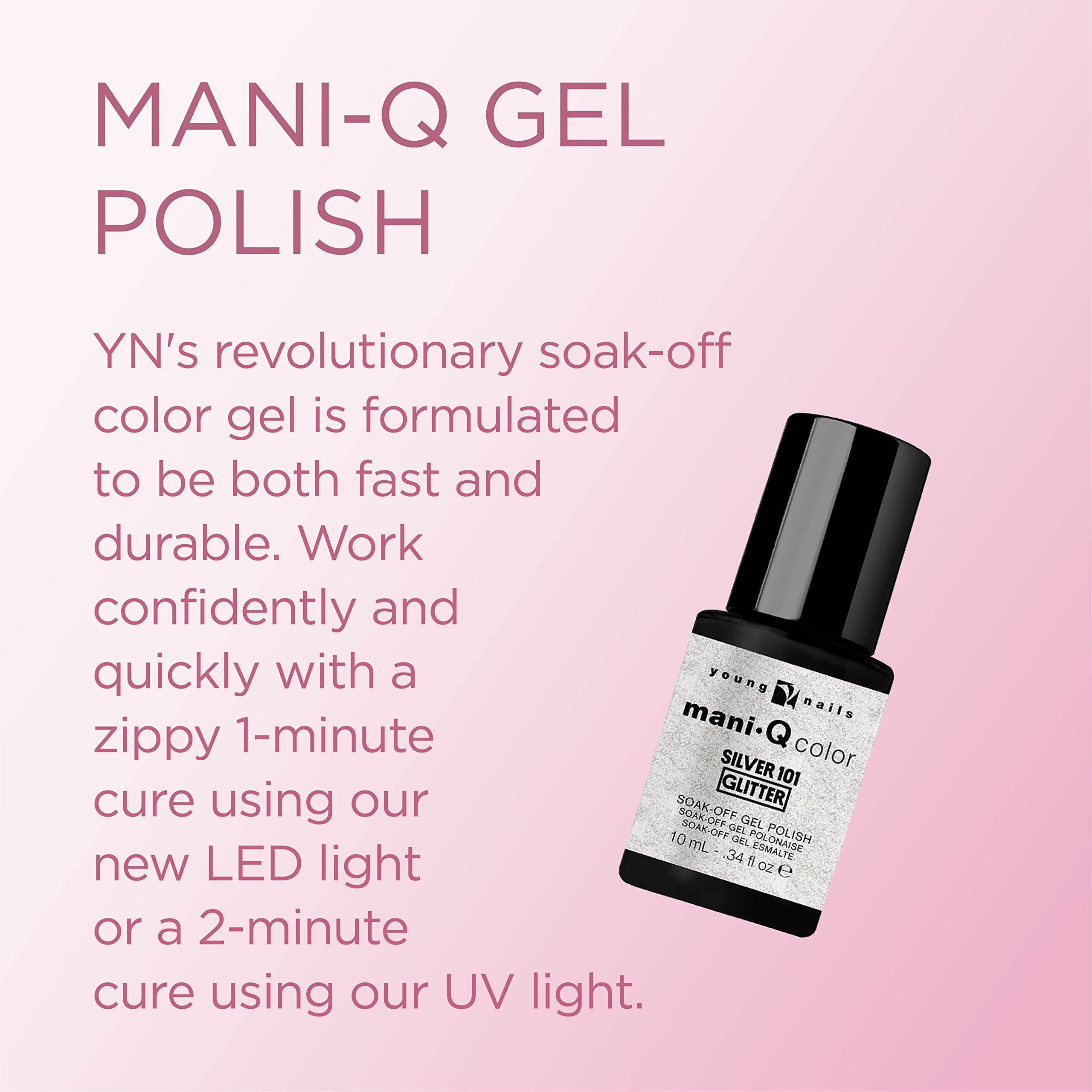 Foto 3 pulgar | Esmalte En Gel Young Nails Mani-q Para Uñas Naturales O Artificiales - Venta Internacional.
