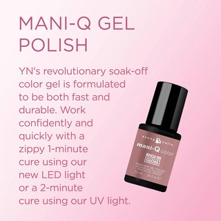 Foto 2 | Esmalte En Gel Young Nails Mani-q Para Uñas Naturales/artificiales, 10 Ml - Venta Internacional.