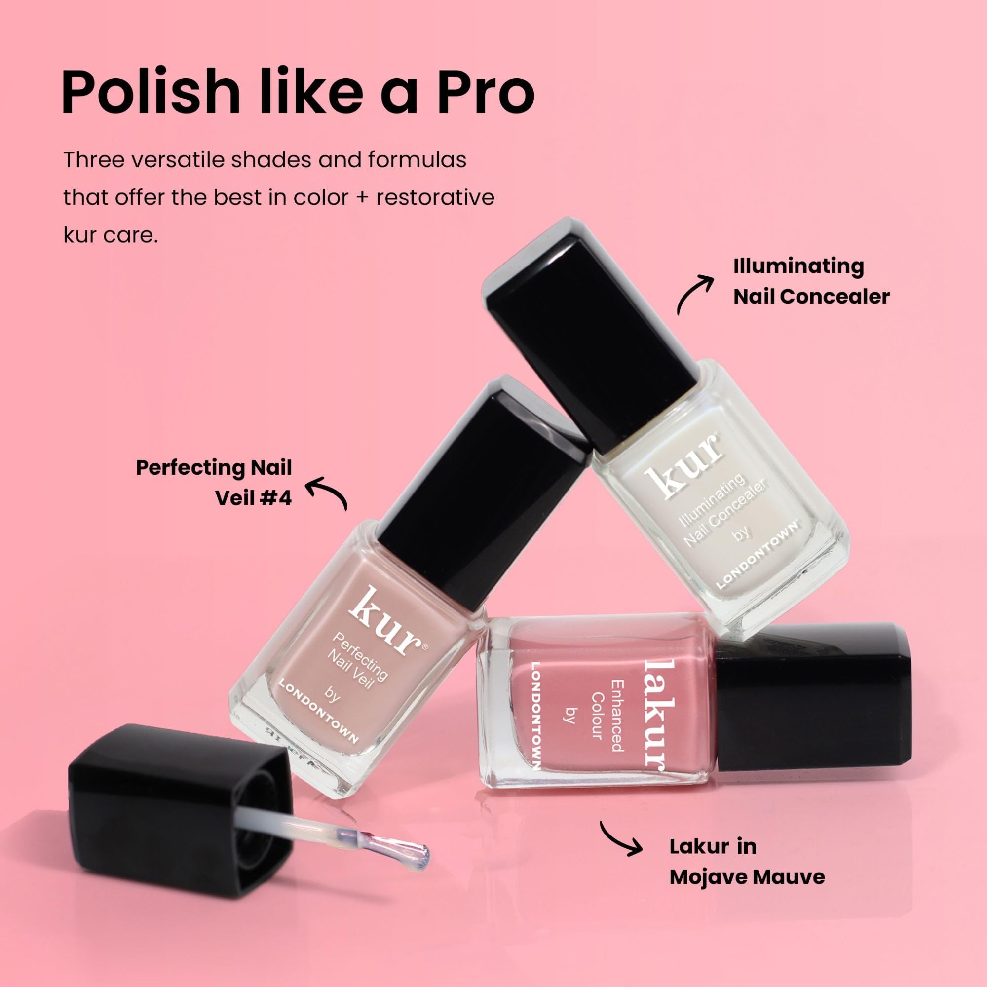 Foto 5 pulgar | Set De Manicura Londontown Discovery Con Laca De Uñas Y Crema De Manos - Venta Internacional.