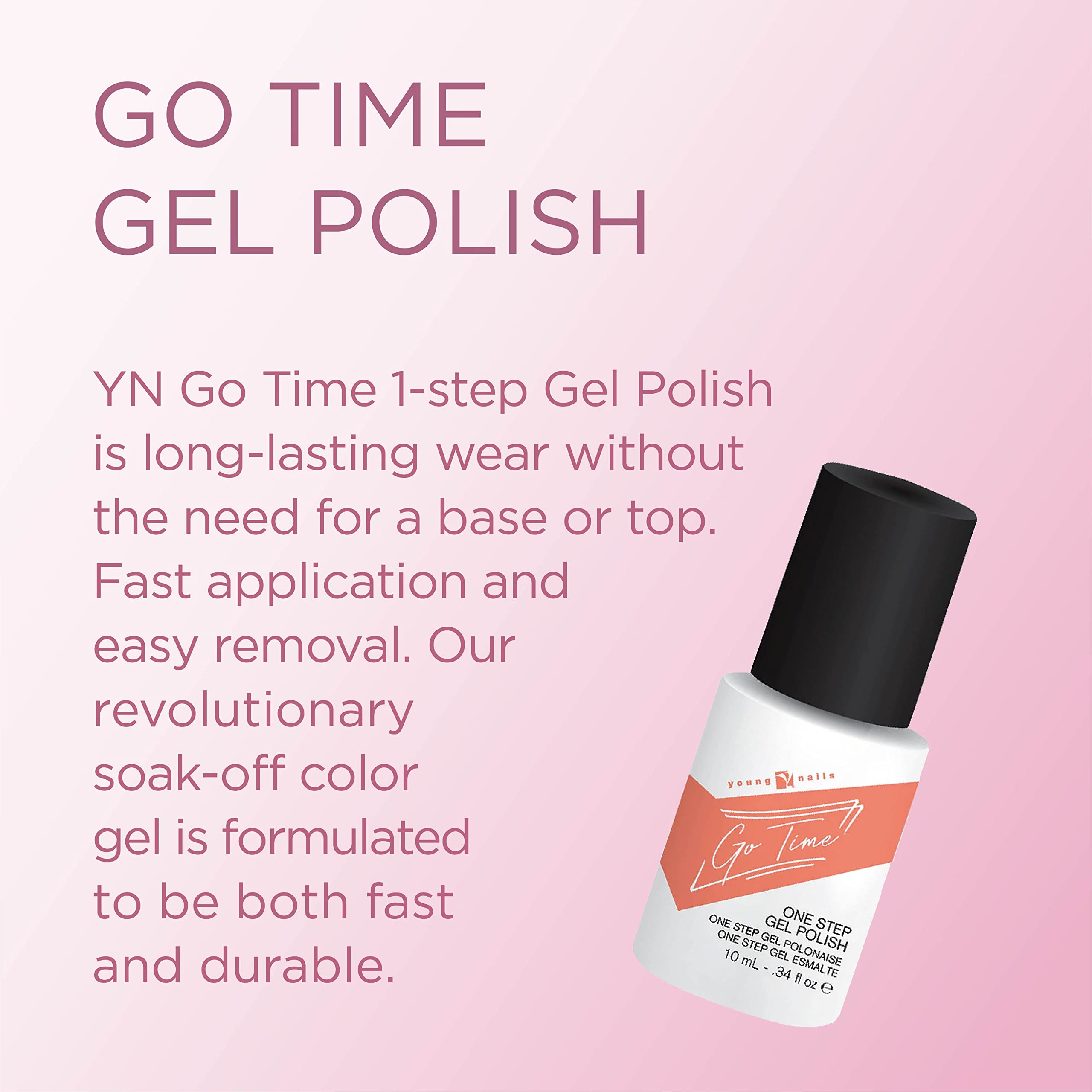 Foto 3 pulgar | Esmalte De Uñas Young Nails Go Time Gel Polish Juice Me - Venta Internacional.