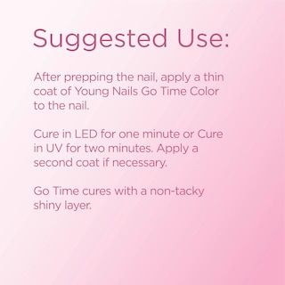 Foto 4 | Esmalte De Uñas Young Nails Go Time Gel Polish Juice Me - Venta Internacional.