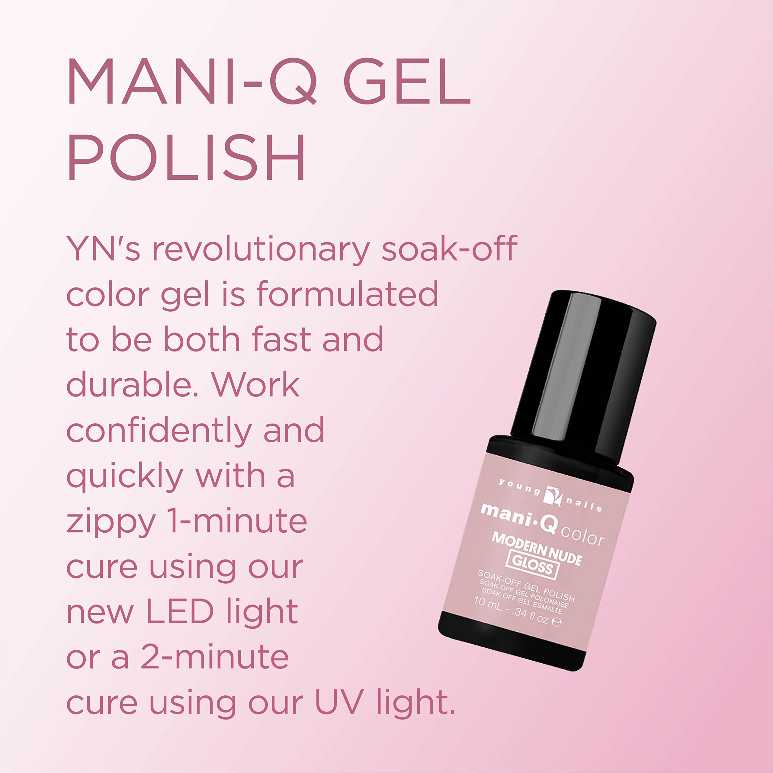 Foto 2 | Esmalte De Uñas Young Nails Mani-q Color Modern Nude 10 Ml - Venta Internacional.